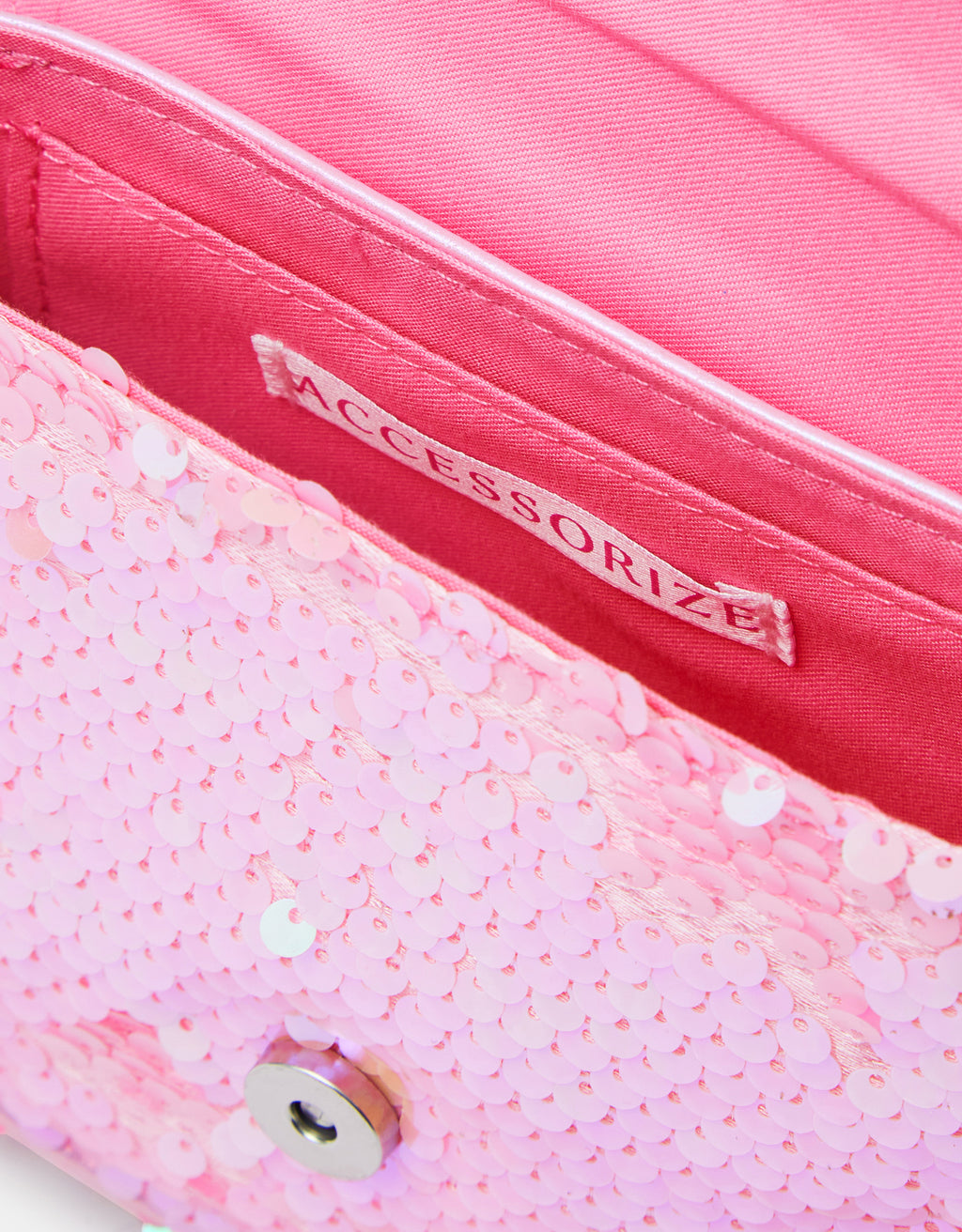 TORBA - FLOWER SEQUIN BAG