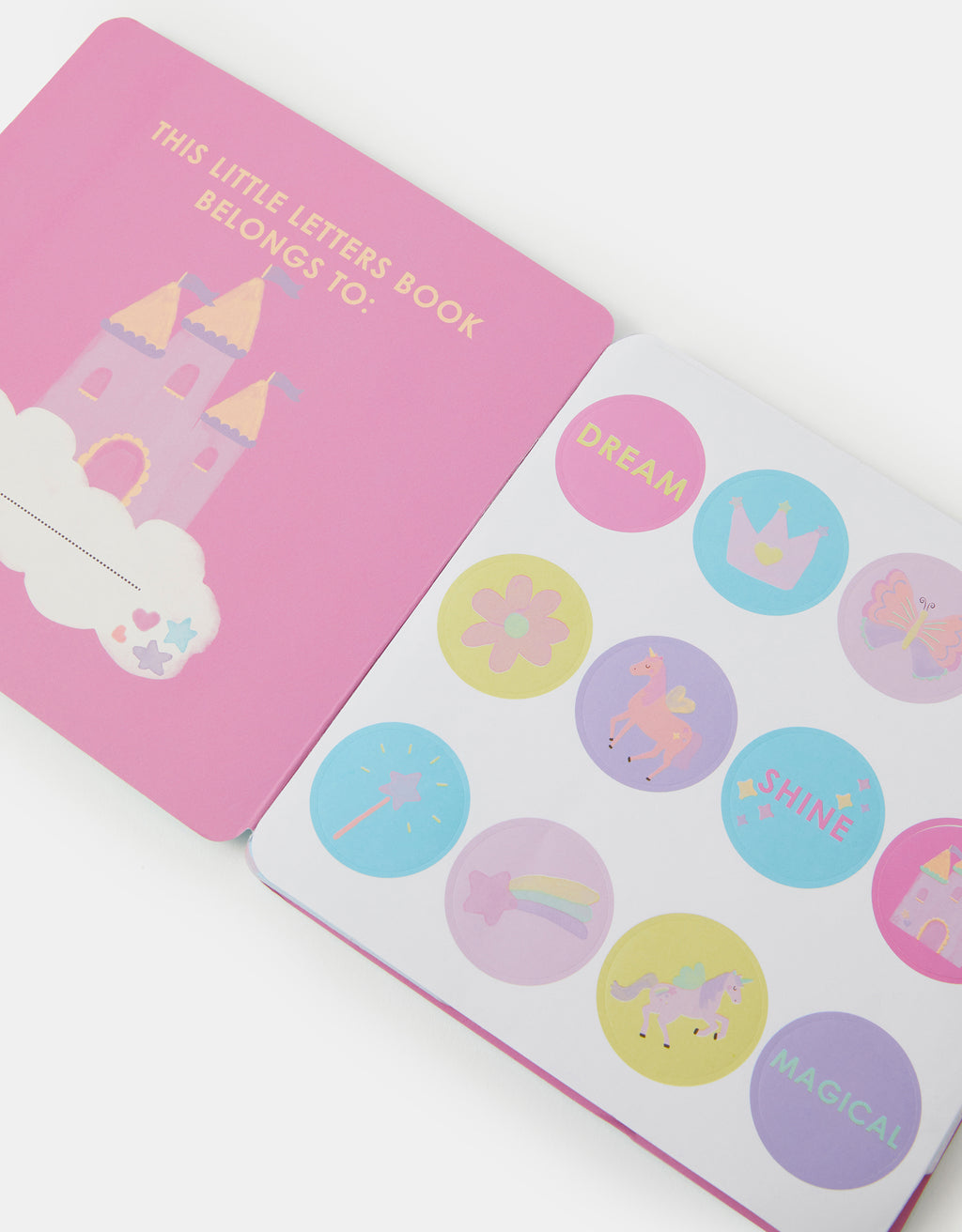 STIKERI - UNICORN LITTLE LETTERS