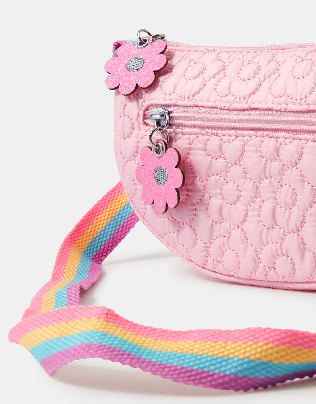 TORBA - FLOWER QUILTED CROSS BODY