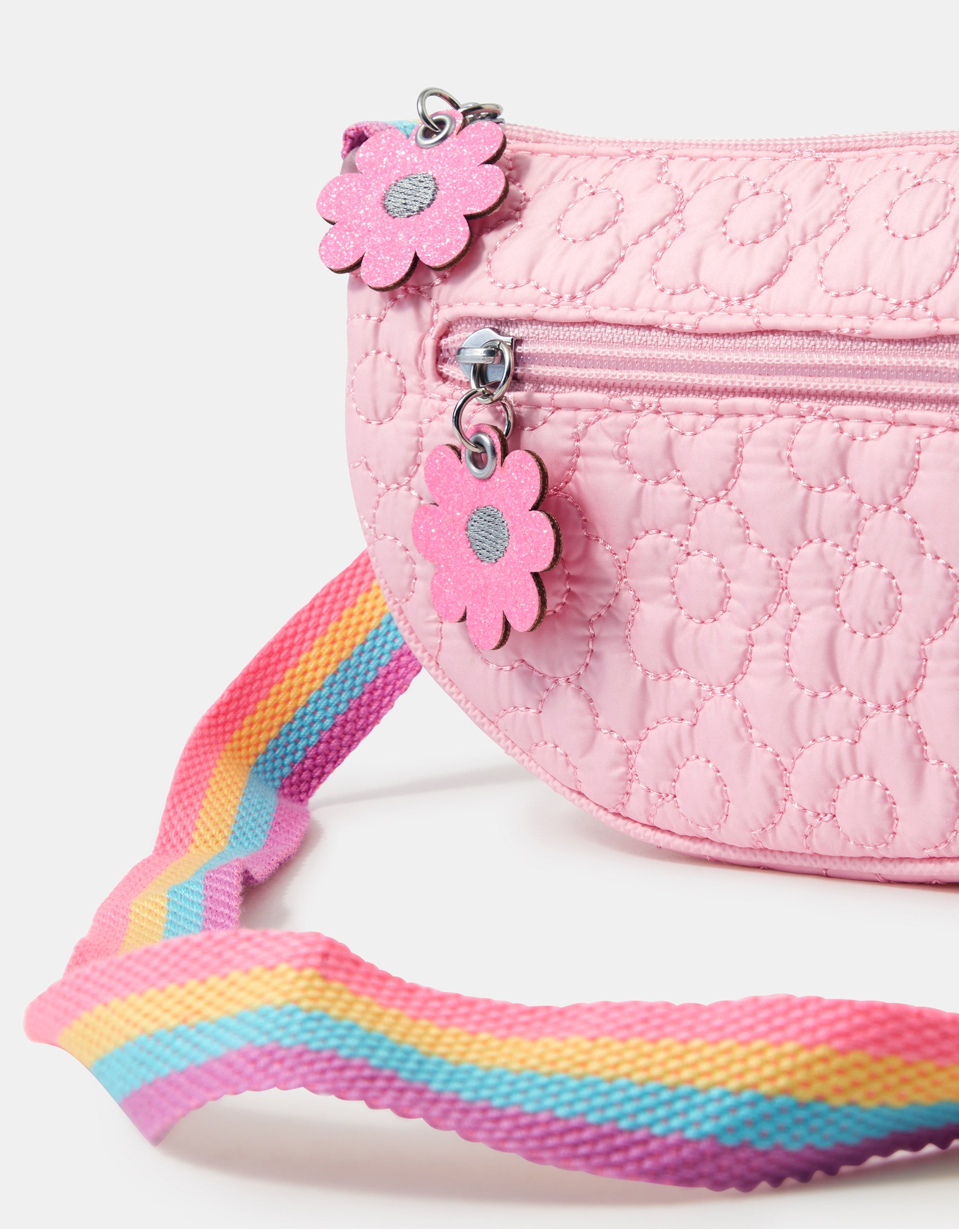 TORBA - FLOWER QUILTED CROSS BODY