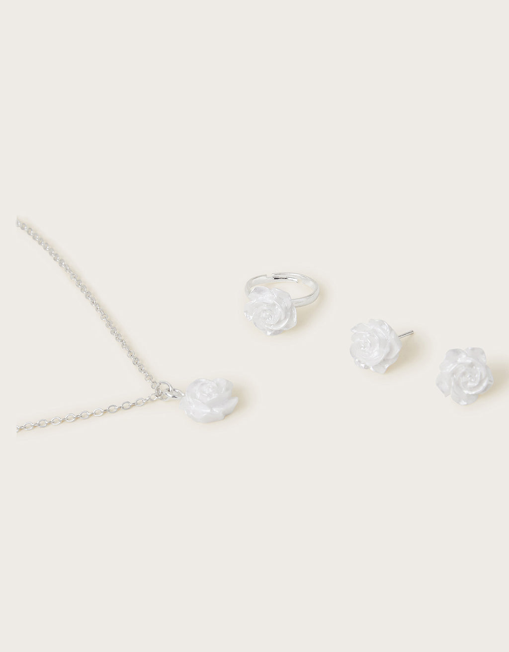 SET NAKITA - PEARLY FLOWER BMAID SET