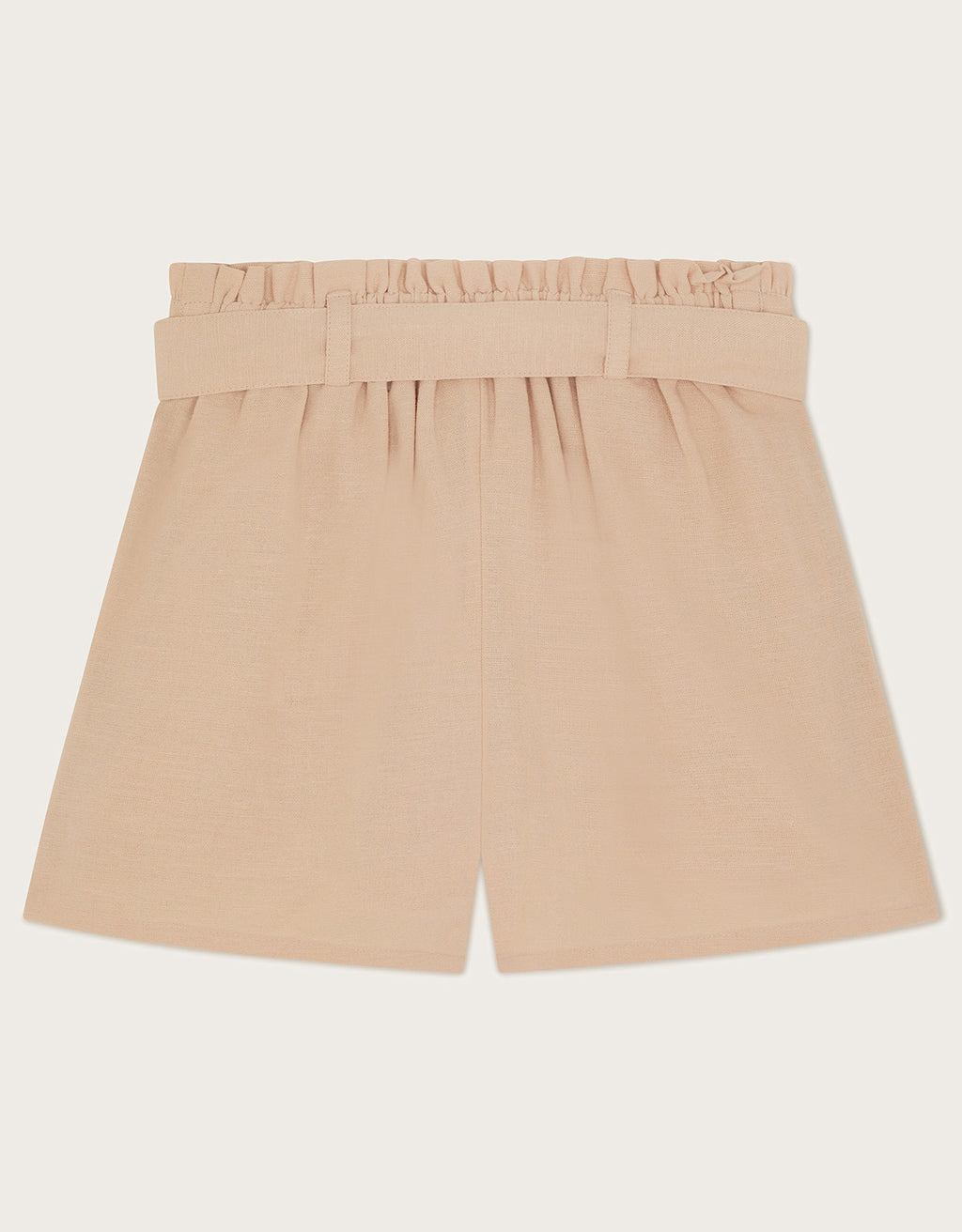 SORTS - LINEN EMB PAPERBAG SHORTS