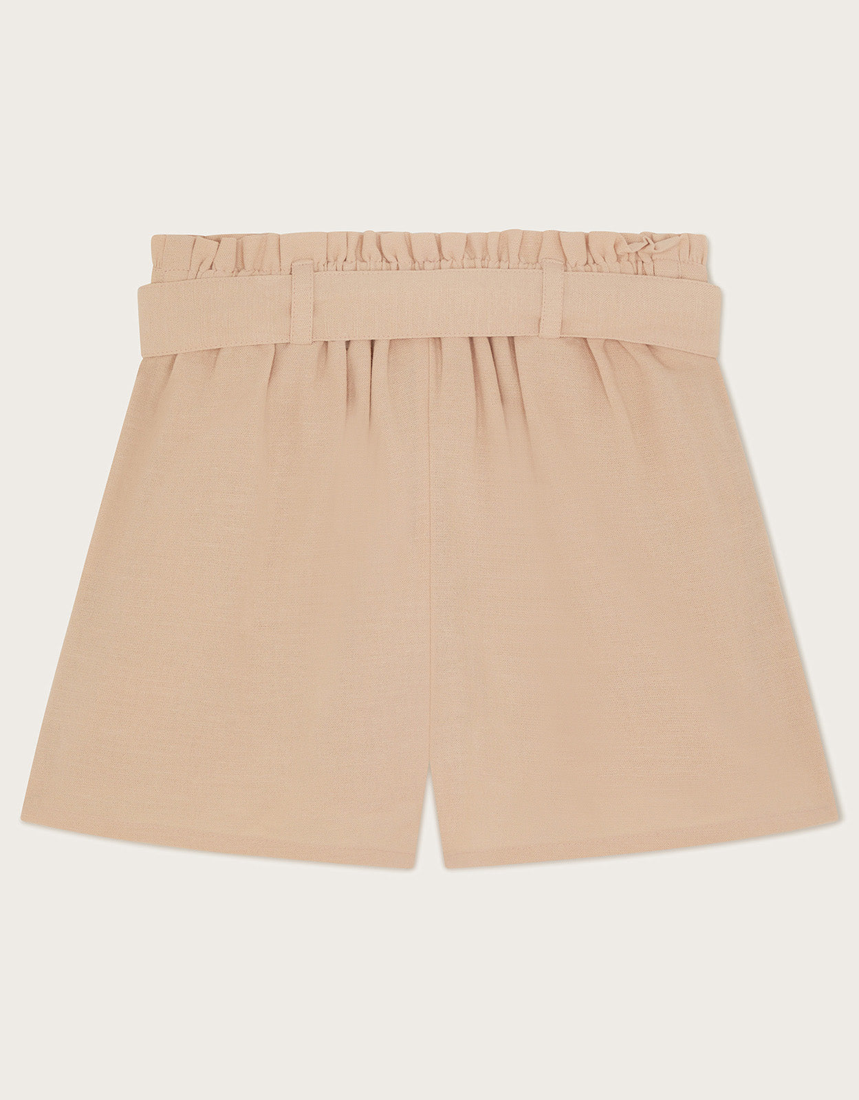 SORTS - LINEN EMB PAPERBAG SHORTS