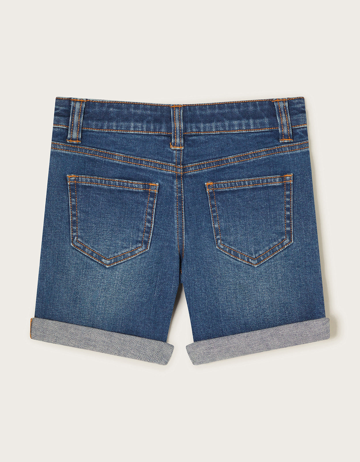 SORTS - BUTTERFLY EMB DENIM SHORT