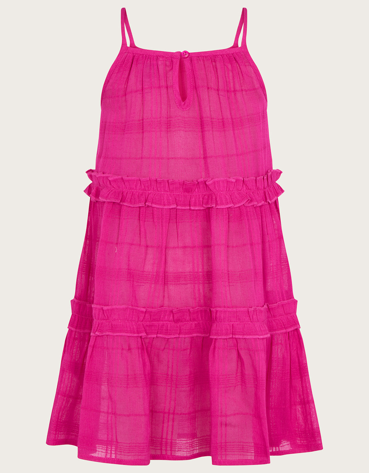 HALJINA - CROCHET TRIM DRESS
