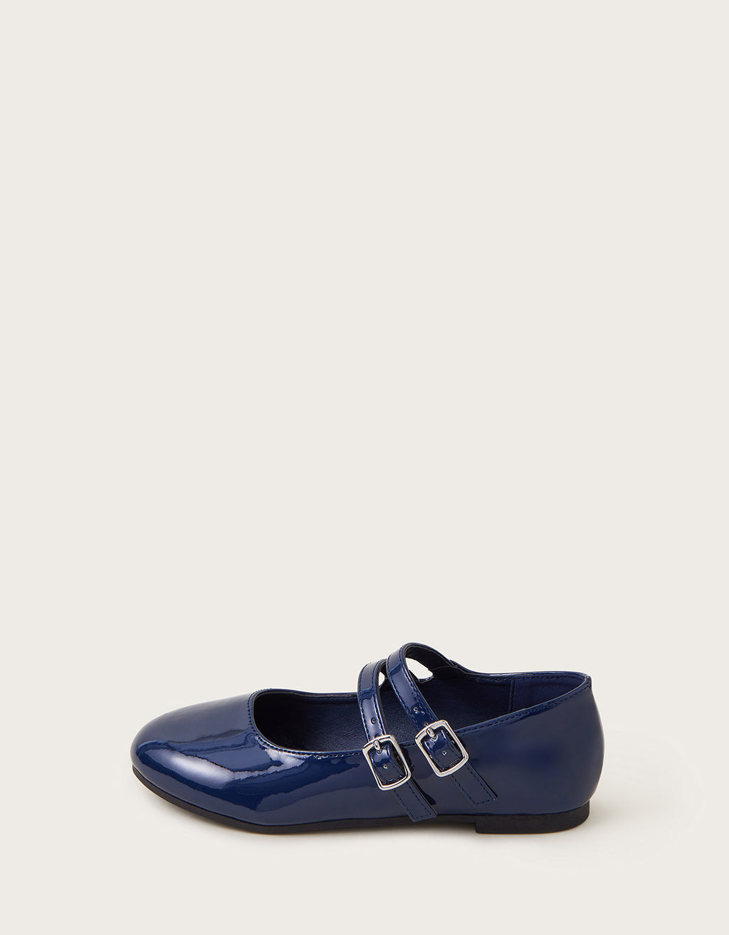CIPELE - NAVY PATENT 2 STRAPS BALL