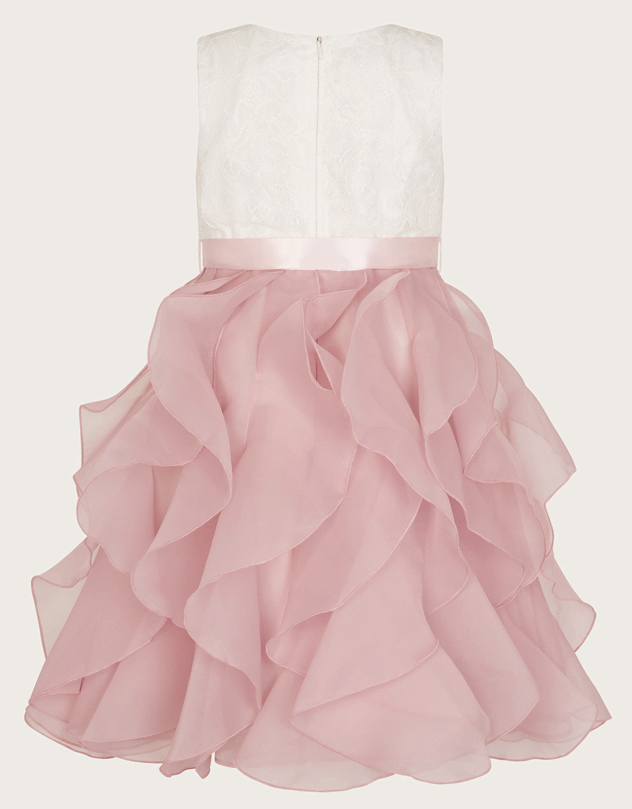 HALJINA - LACE CANCAN RUFFLE DRESS