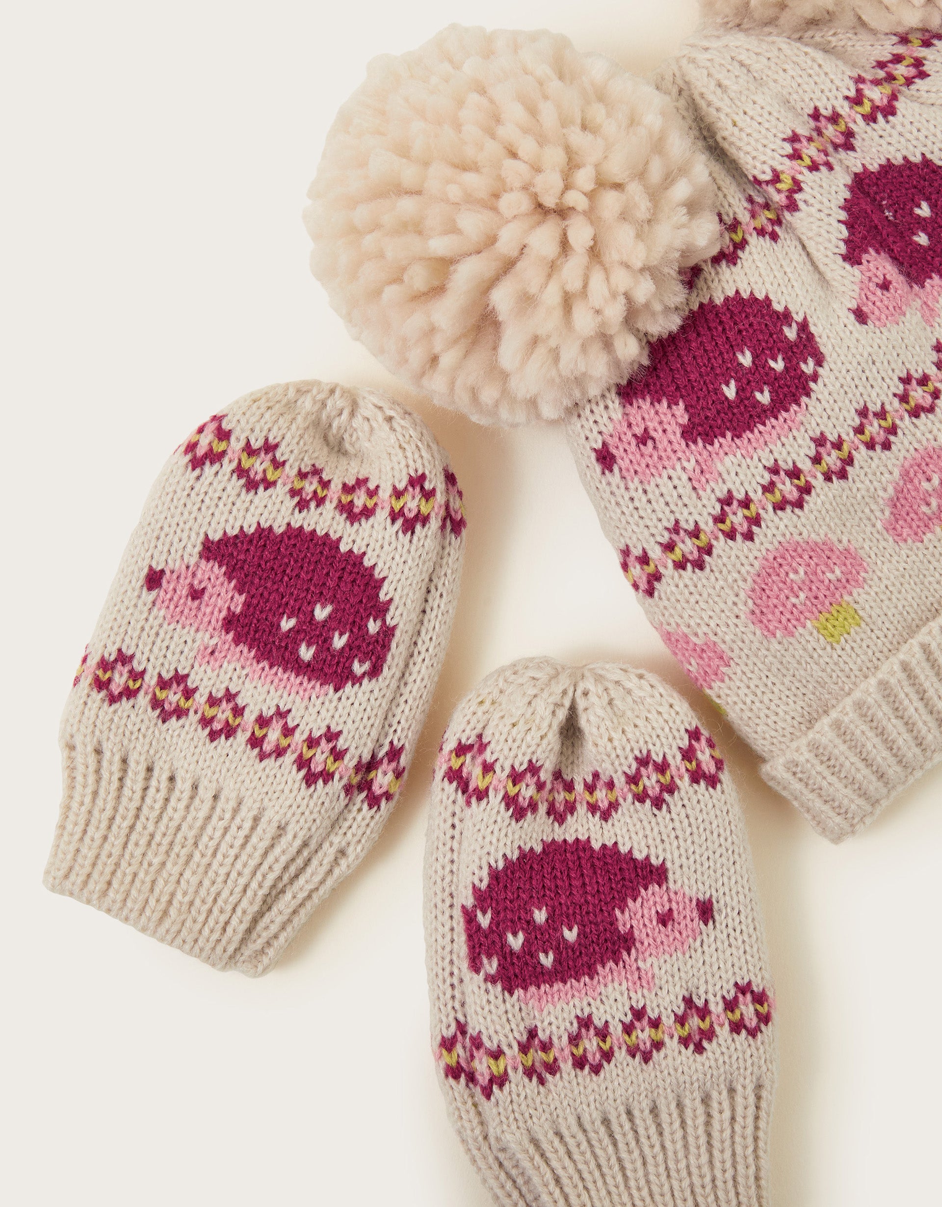 SET KAPA I RUKAVICE - BABY HATTIE HEDGEHOG SET