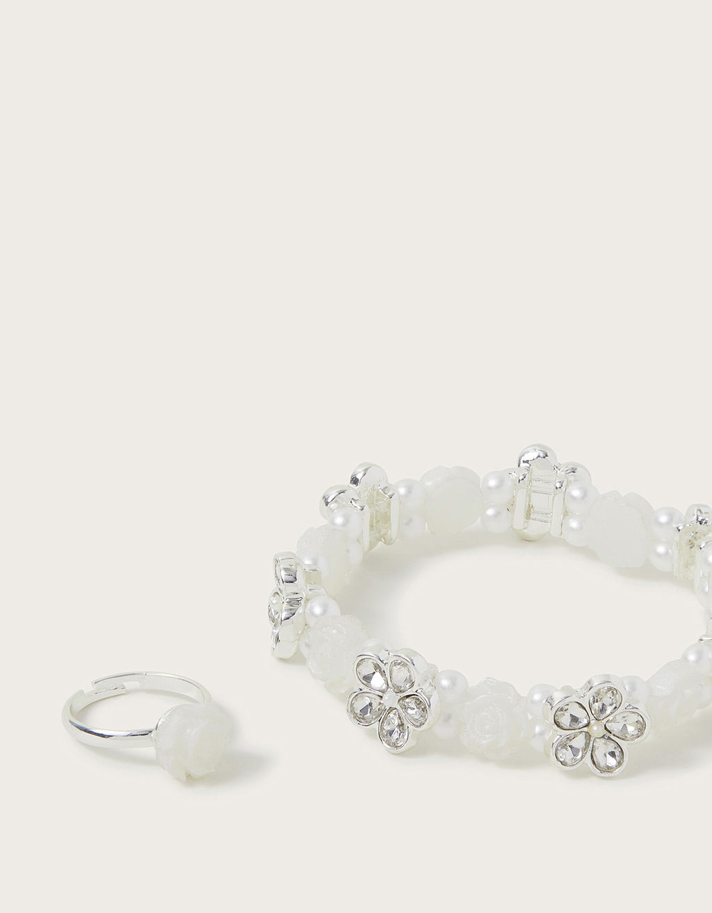SET NAKITA - JEWEL FLOWER STRETCH BLET