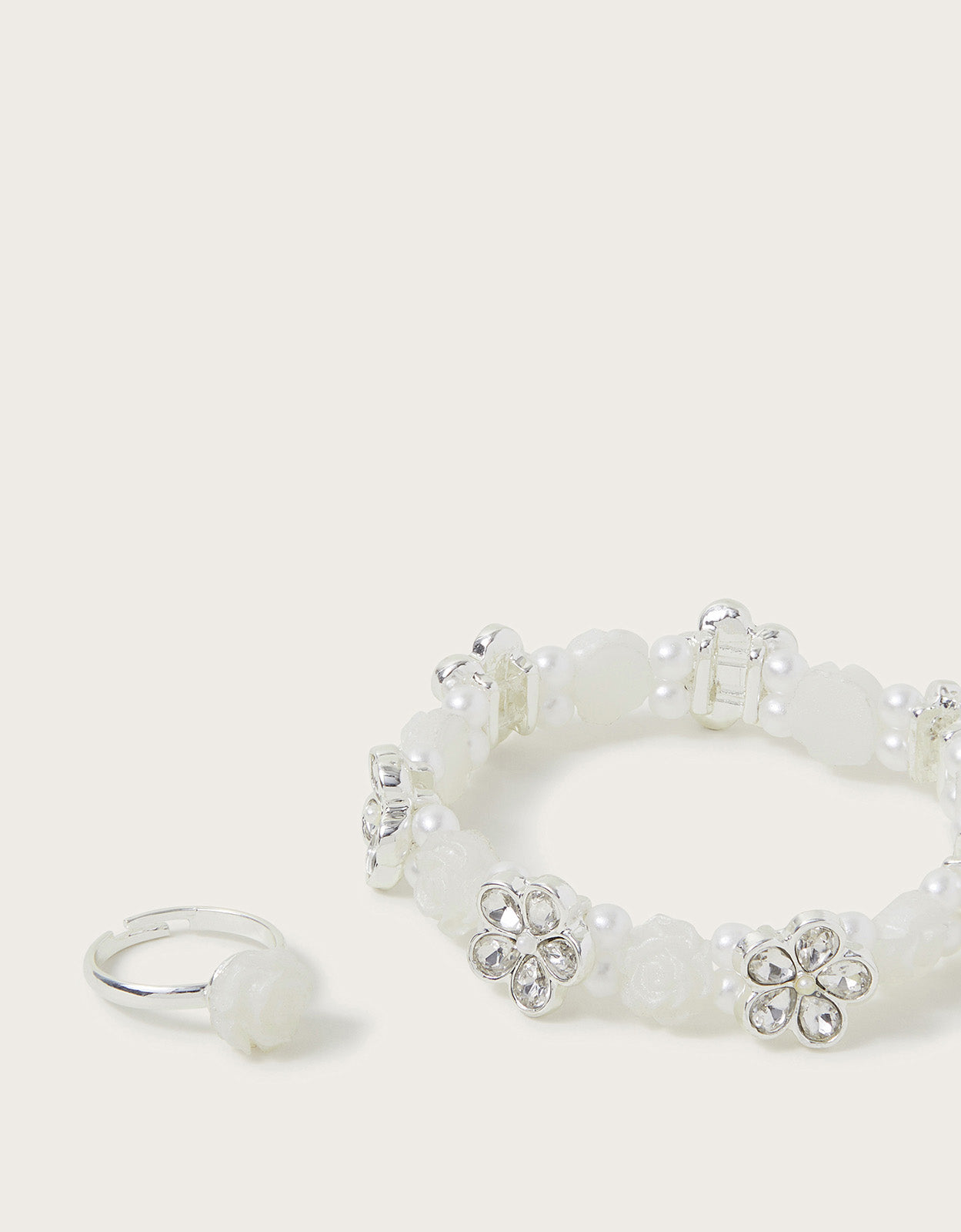SET NAKITA - JEWEL FLOWER STRETCH BLET