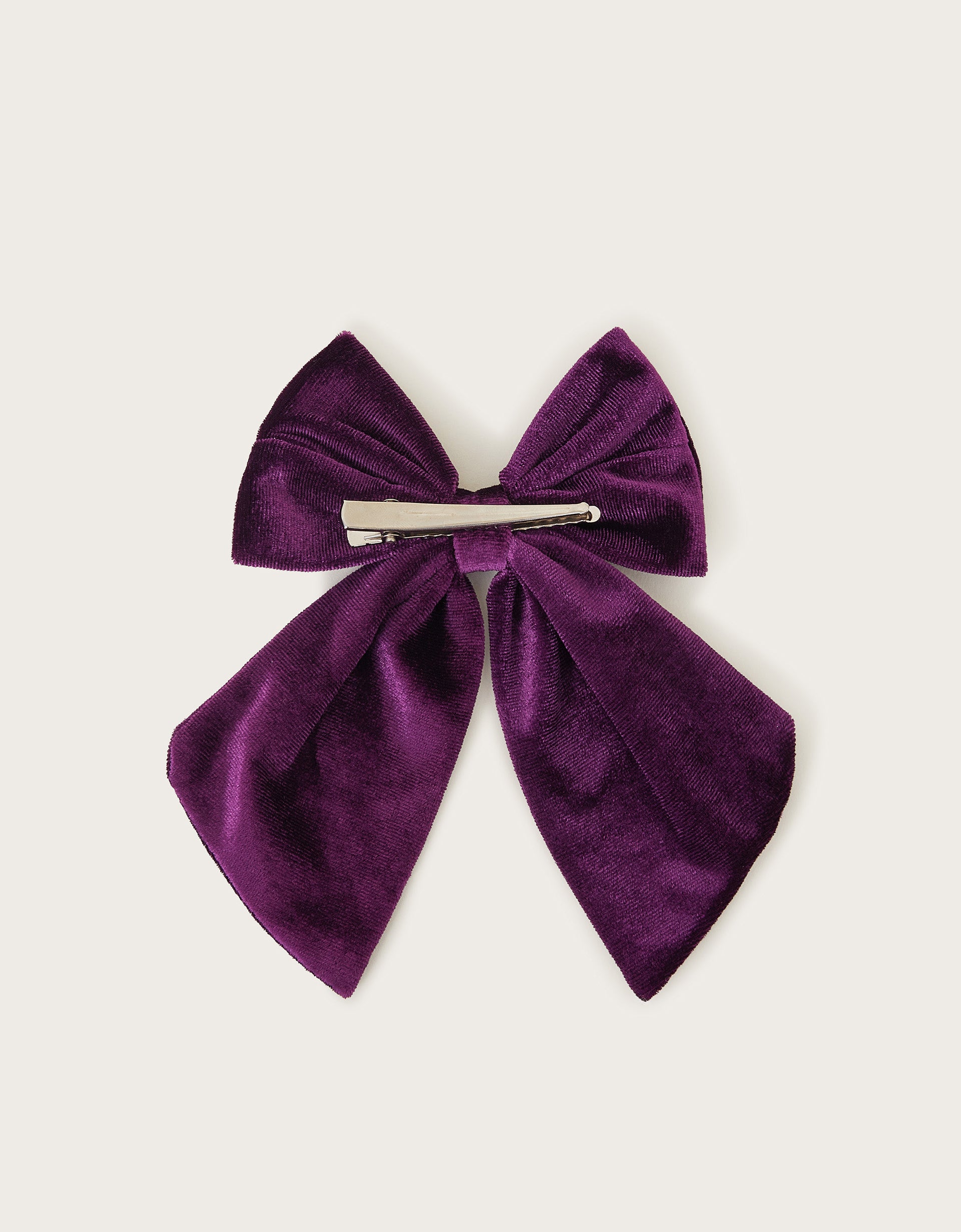 MASNA ZA KOSU - VELVET LONG BOW TIE CLIP