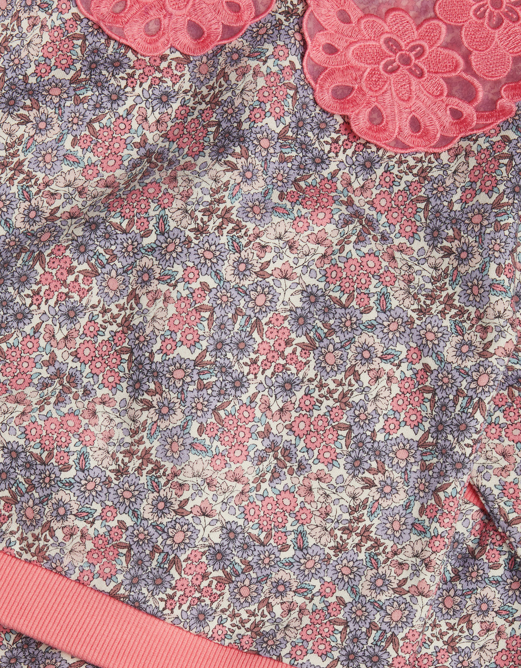 SET - BABY FLORAL SWEAT SET