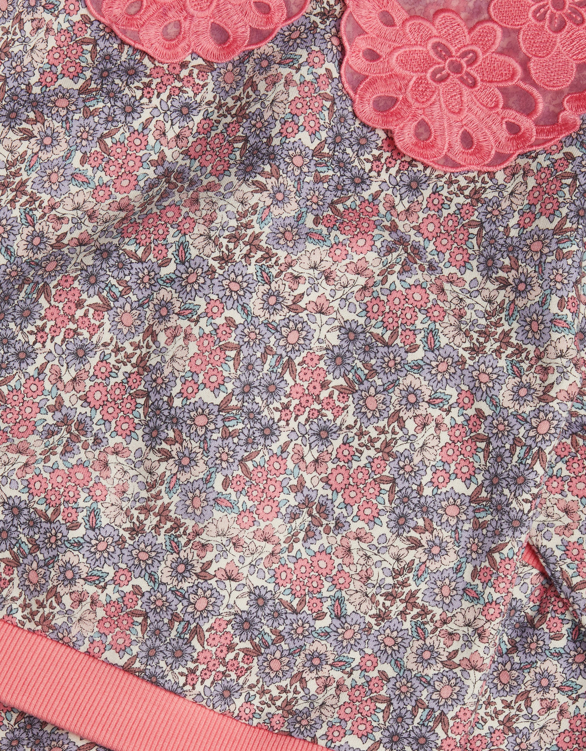 SET - BABY FLORAL SWEAT SET