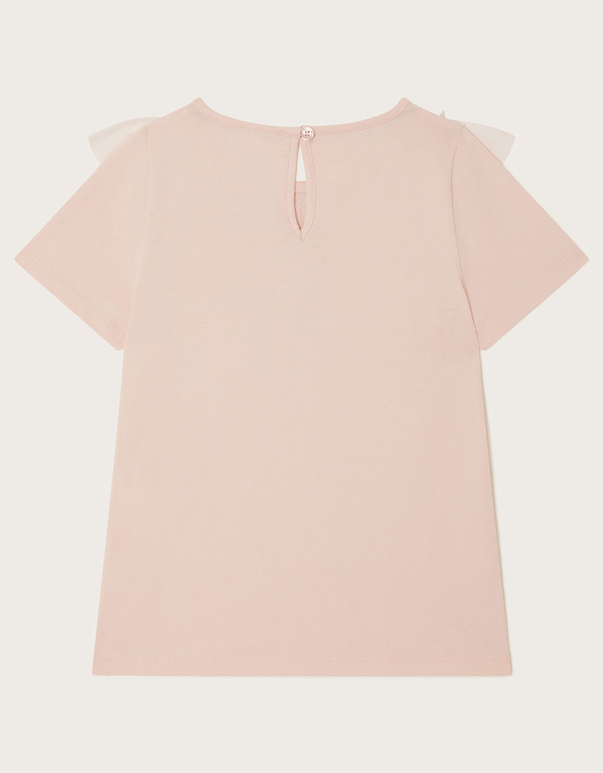 MAJICA - SS BLUSH PINK SEQUIN TEE