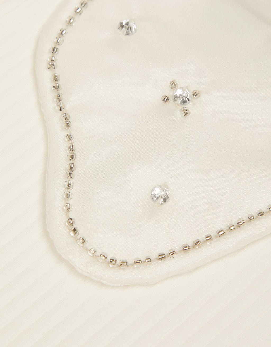 BLUZA - LS EMB COLLAR RIB TOP