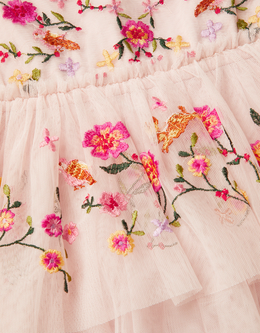 HALJINA - AUTUMN FOREST EMB DRESS