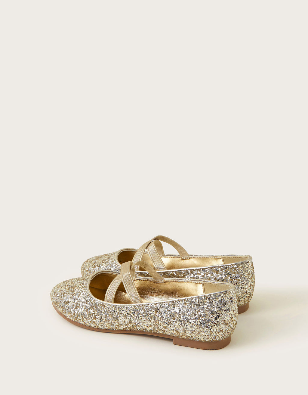 BALETANKE - ELASTIC GLITTER GOLD BALL