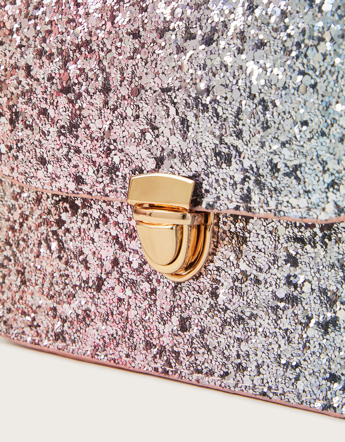 TORBA - RAINBOW GLITTER SATCHEL