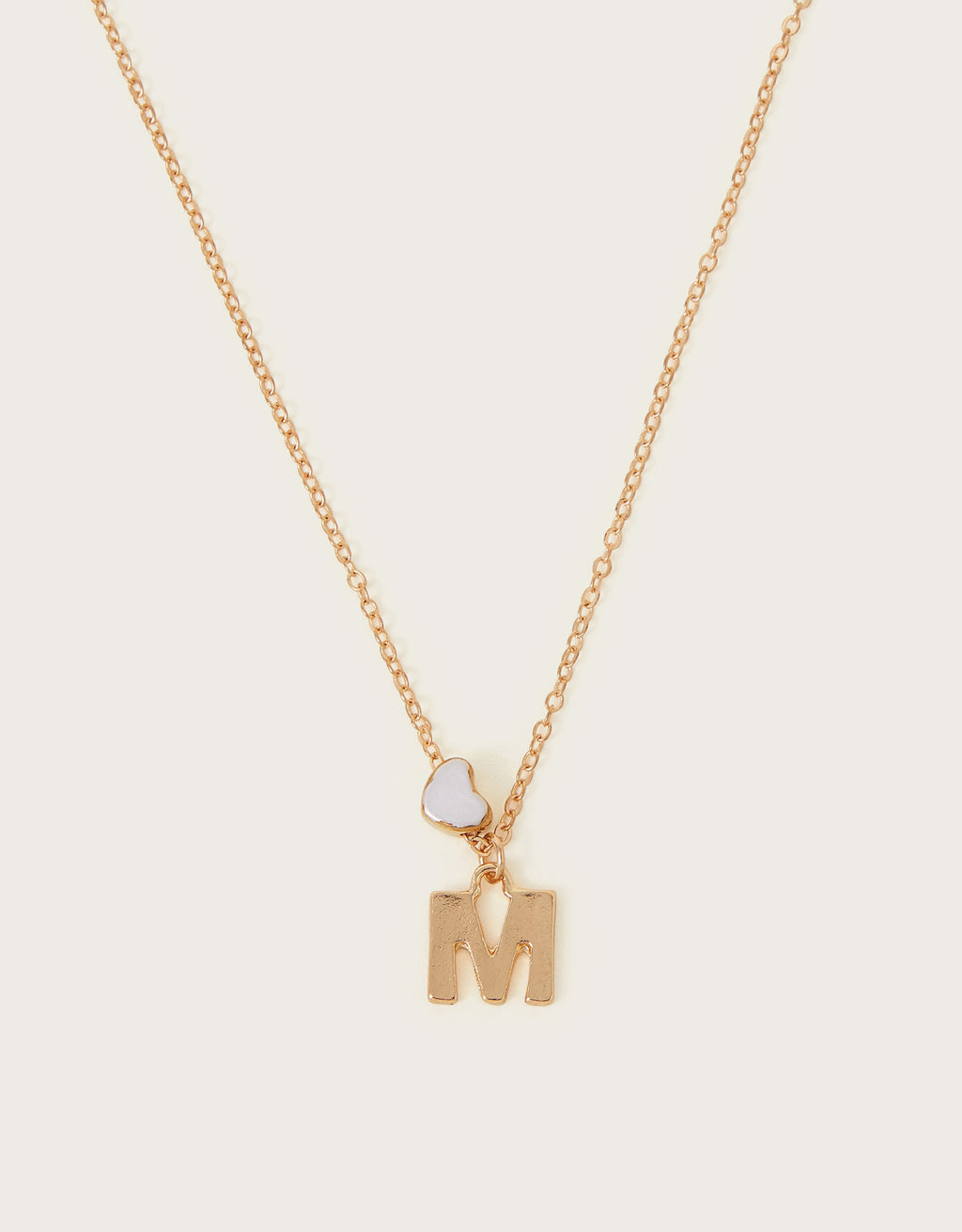 OGRLICA - INITIAL' NECKLACE WITH PO