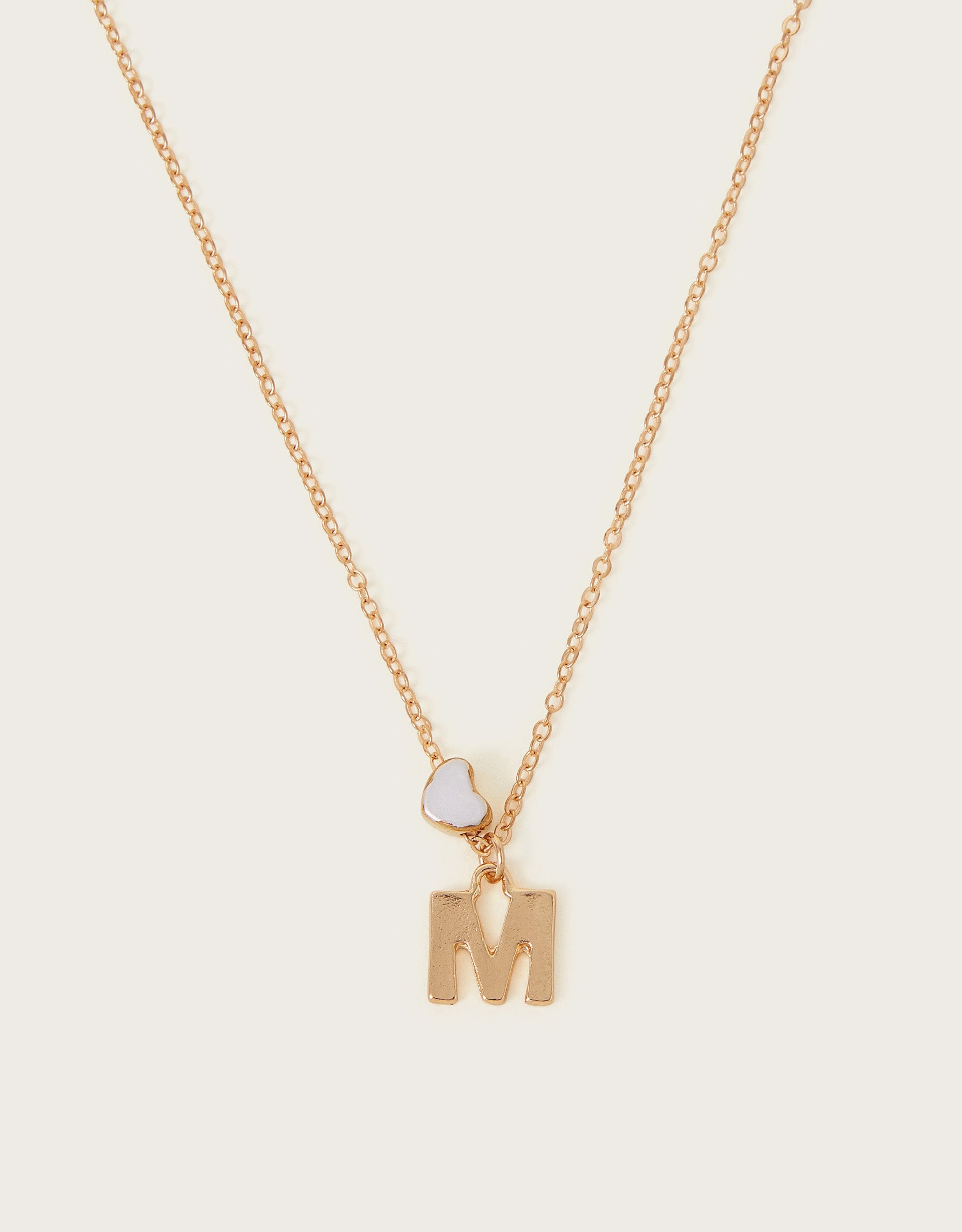 OGRLICA - INITIAL' NECKLACE WITH PO