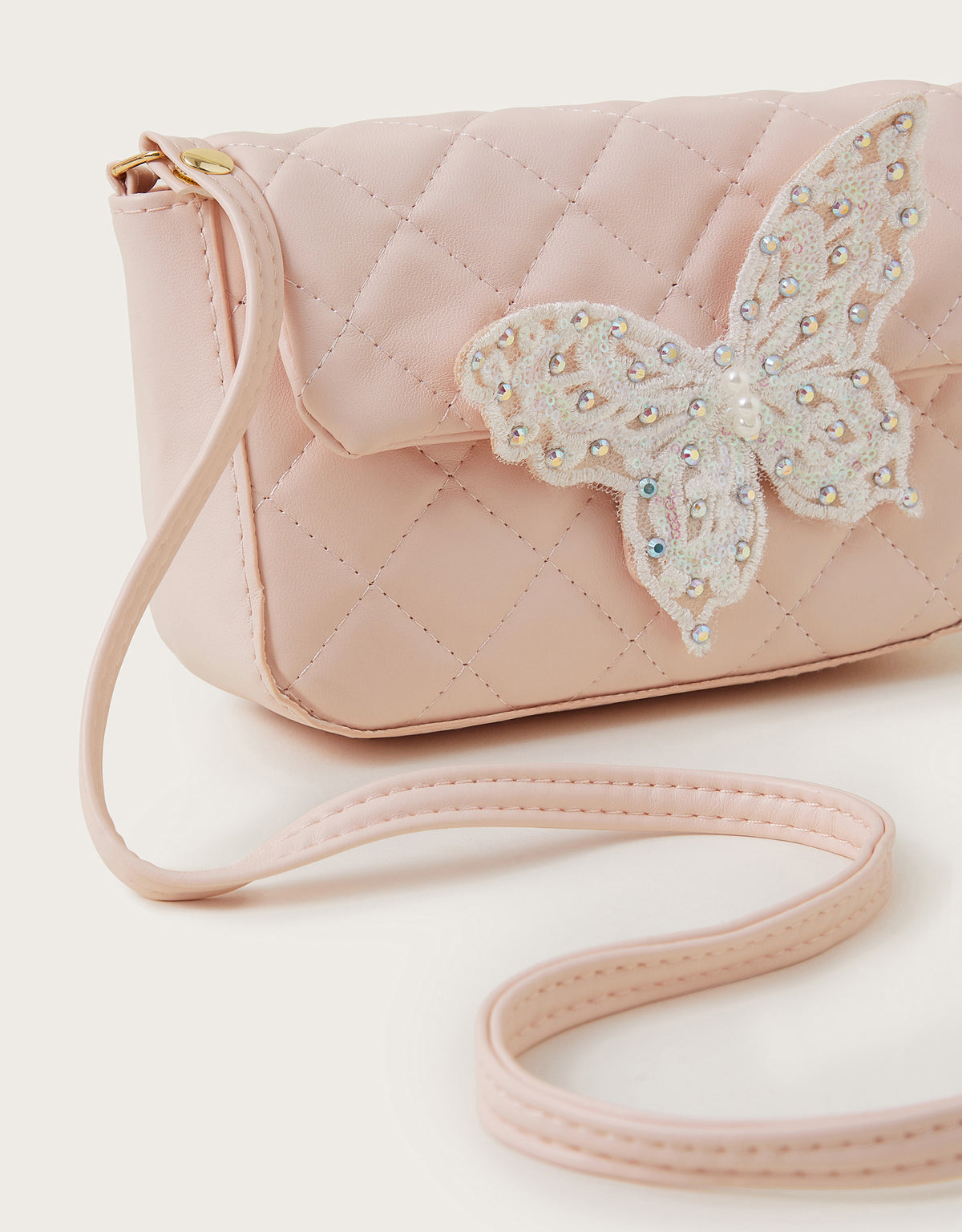 TORBA - SHIMMER BLING BTTRFLY BAG