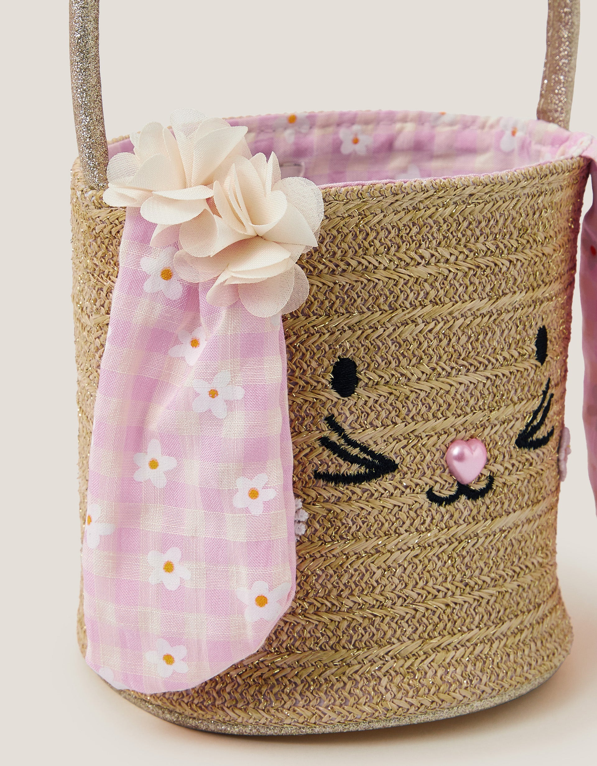 KORPA - BUNNY GINGHAM BASKET