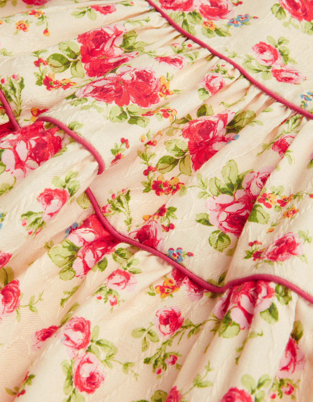 HALJINA - JAQUARD ROSE DRESS