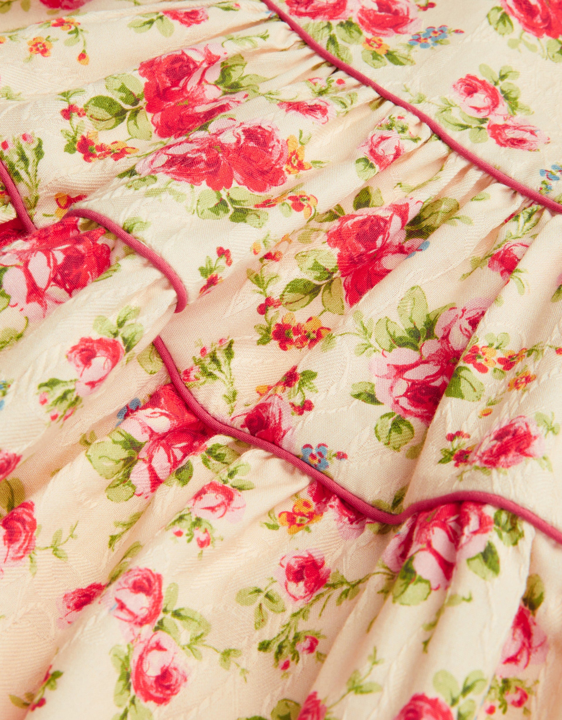 HALJINA - JAQUARD ROSE DRESS