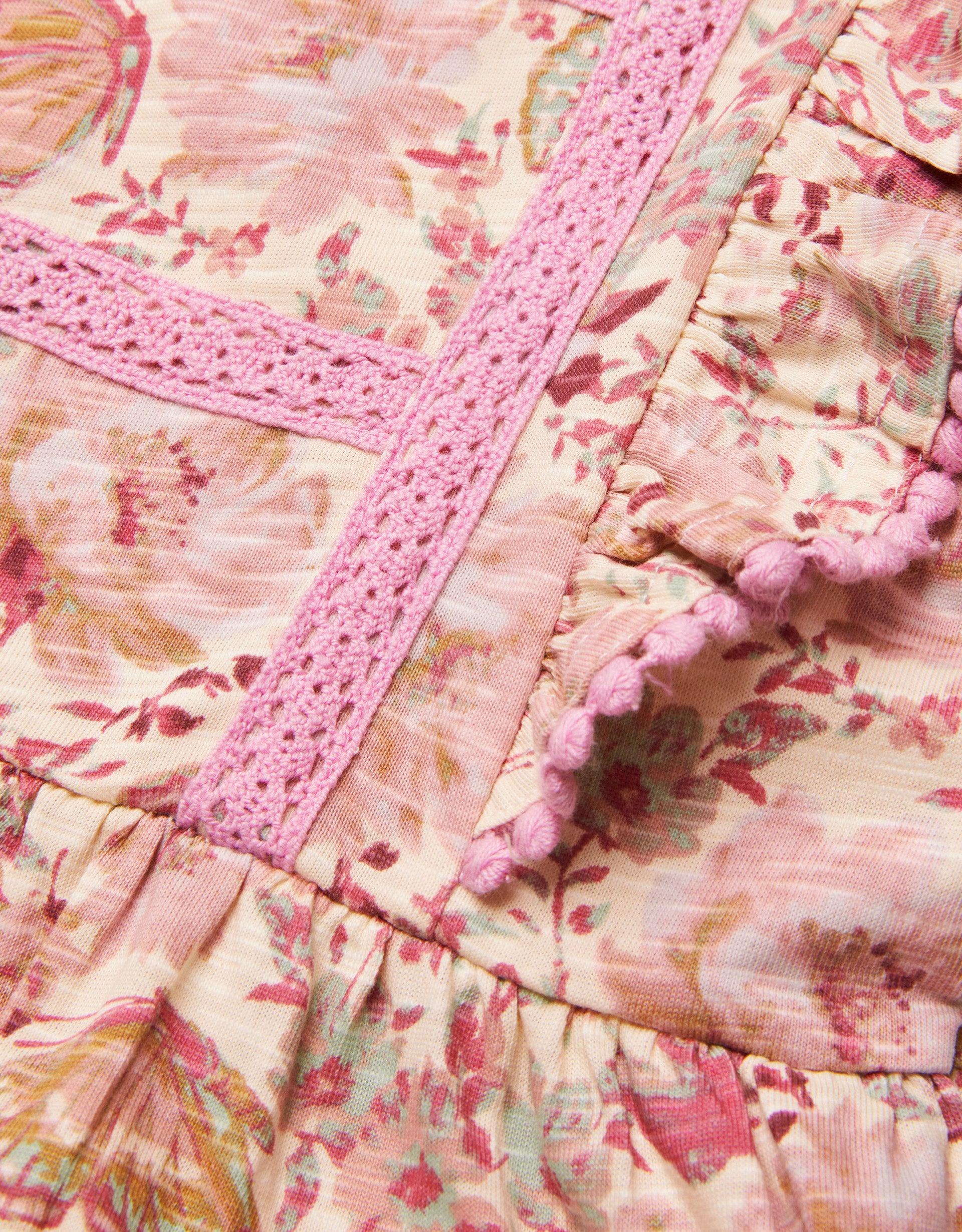 HALJINA - BUTTERFLY FLORAL JERSEY D