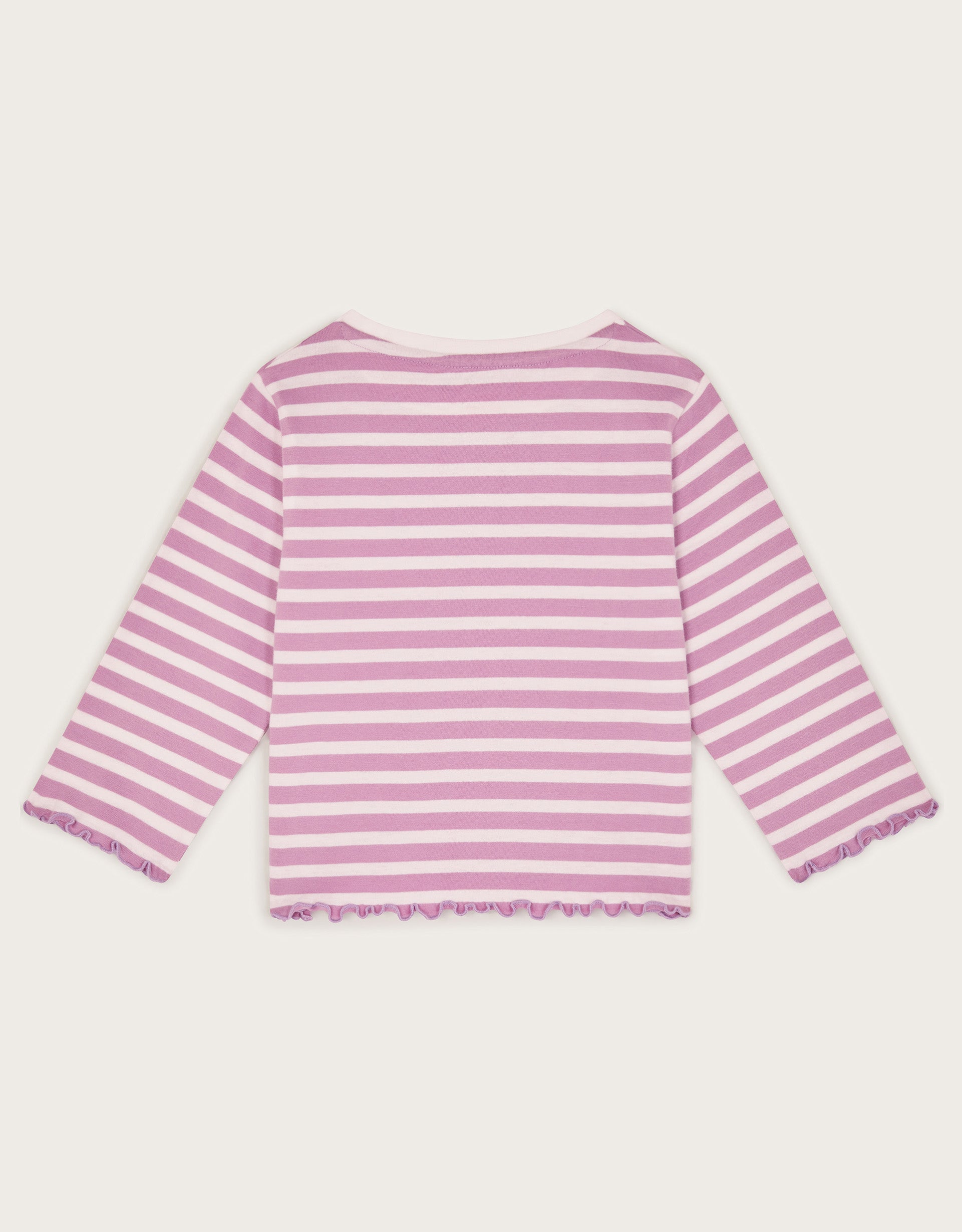 MAJICA - 3/4 SLEEVES STRIPE TOP