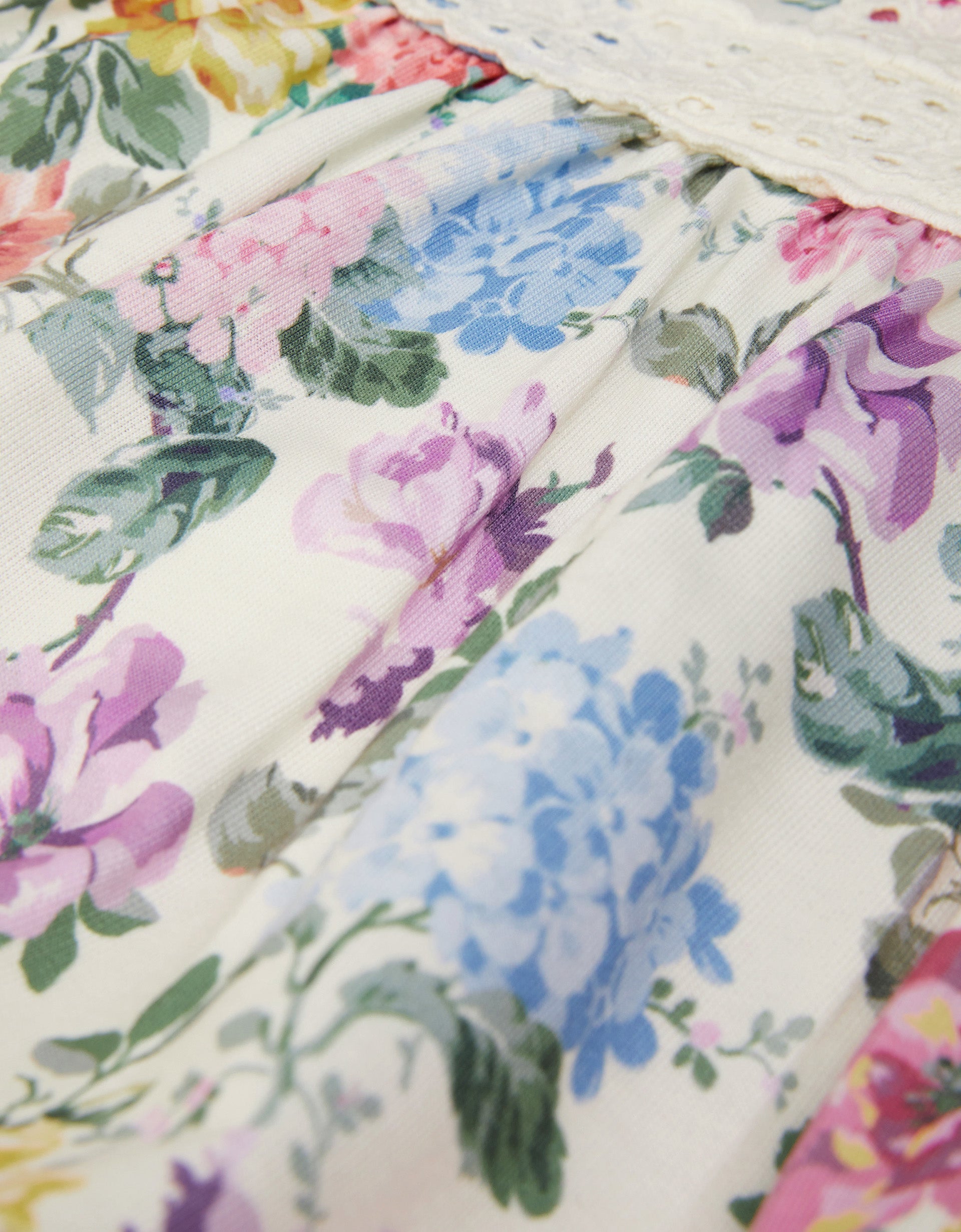 HALJINA - VINTAGE FLORAL SWEAT DRES