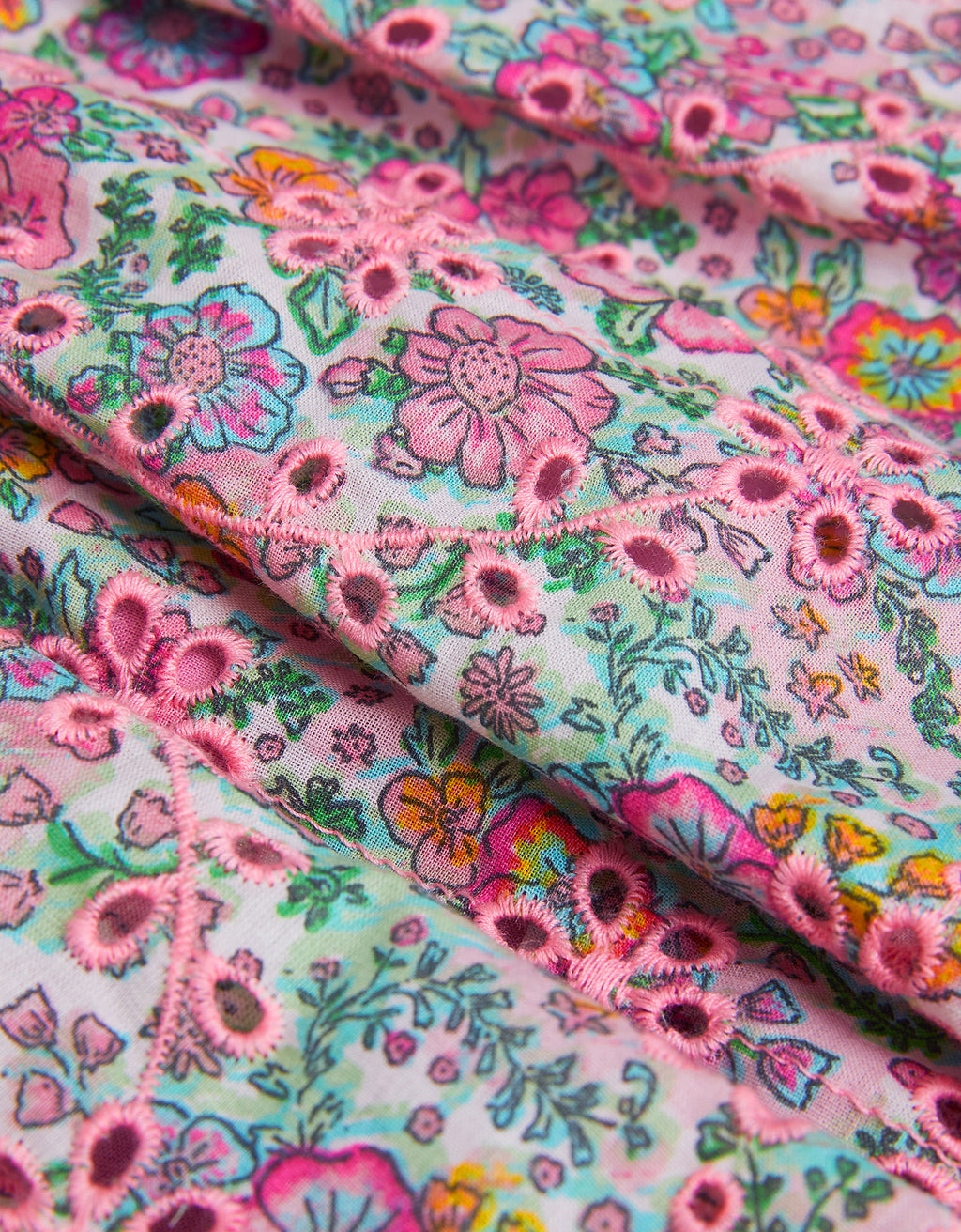 SUKNJA - BRODERIE FLORAL PRINT SKO