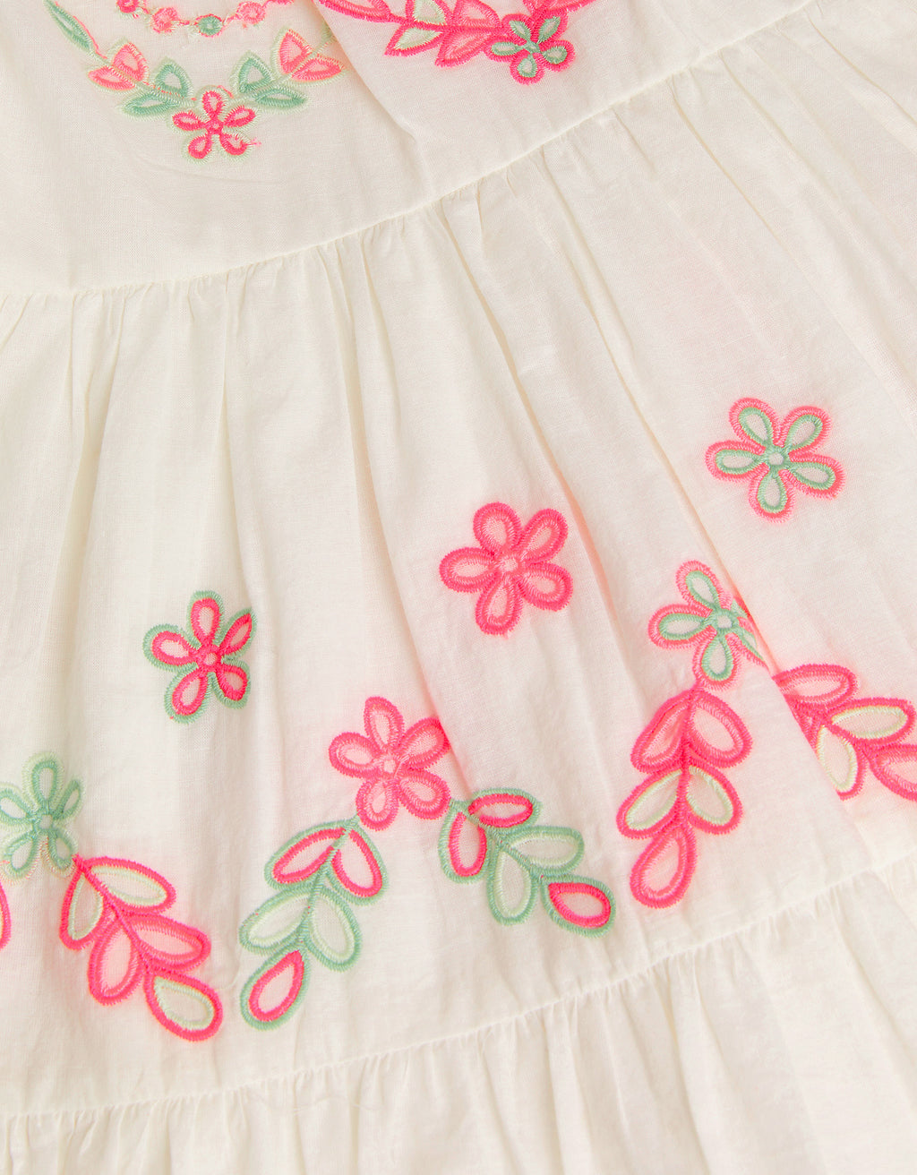 HALJINA - COLOURFUL BRODERIE DRESSS