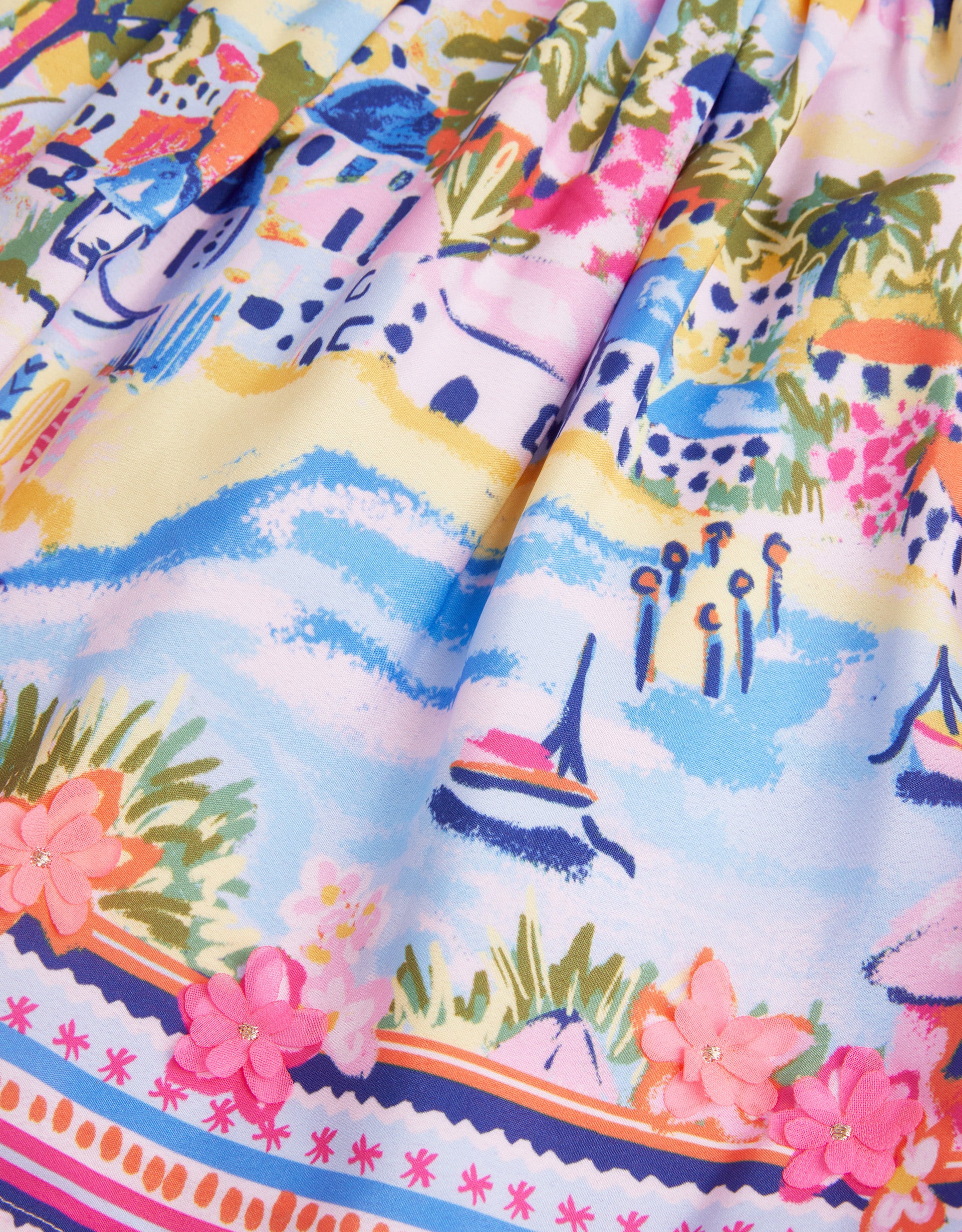 SUKNJA - RESORT SCENE SKIRT