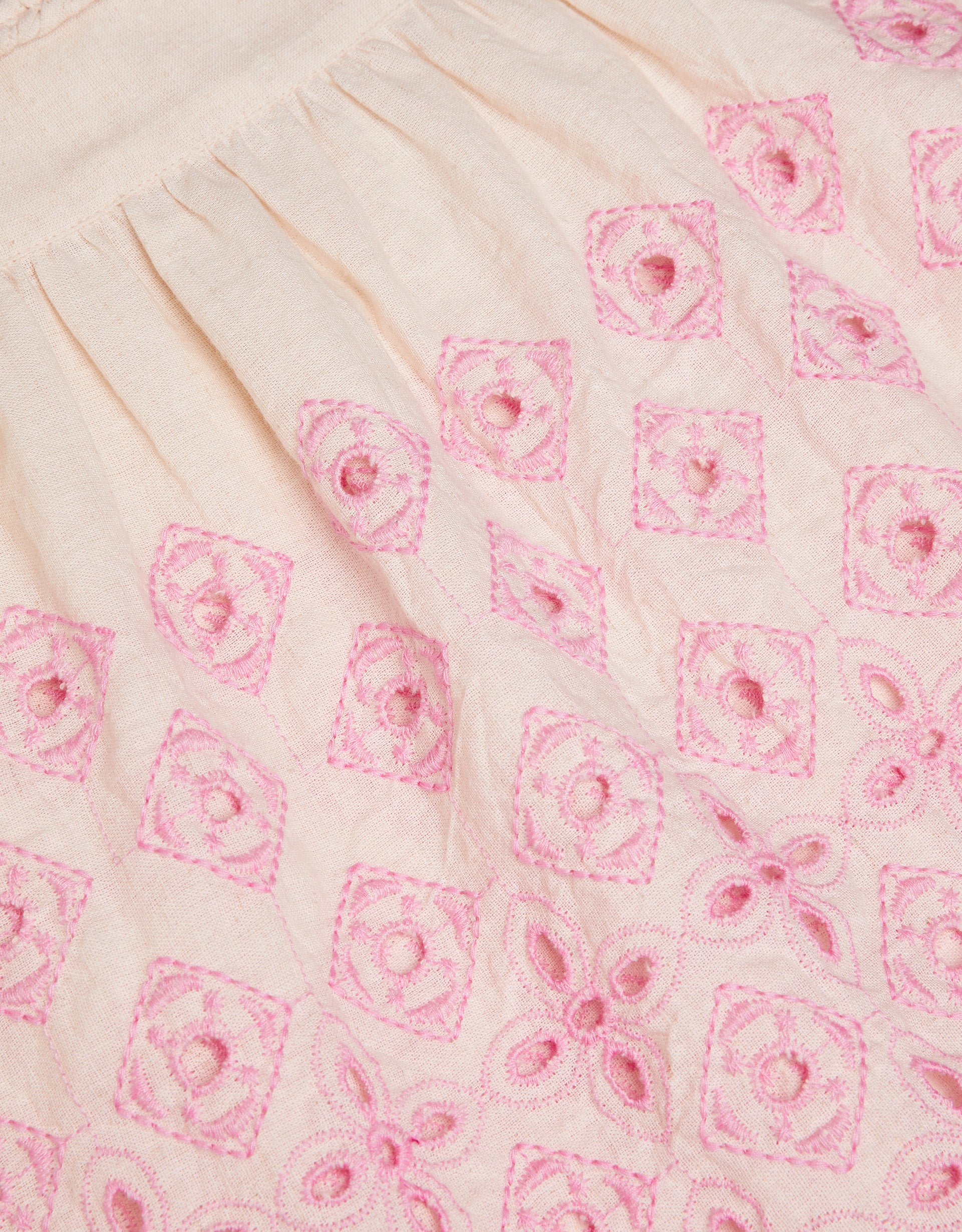 BLUZA - COTTON FLEX EMB TOP