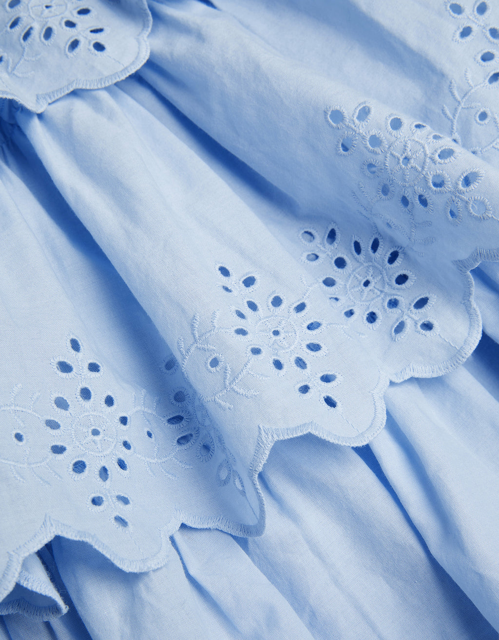 HALJINA - RIB 2IN1 BRODERIE SKIRT D