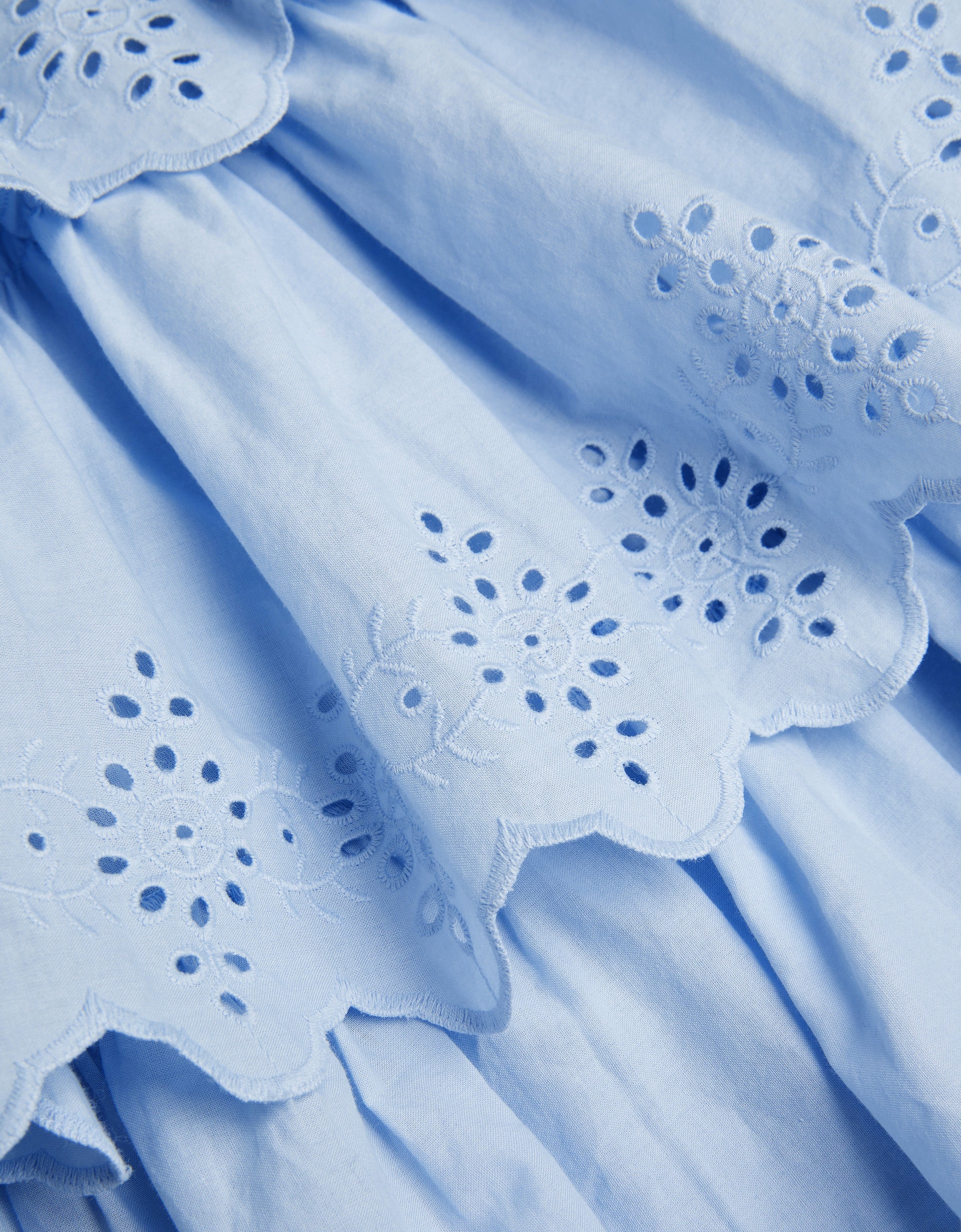 HALJINA - RIB 2IN1 BRODERIE SKIRT D