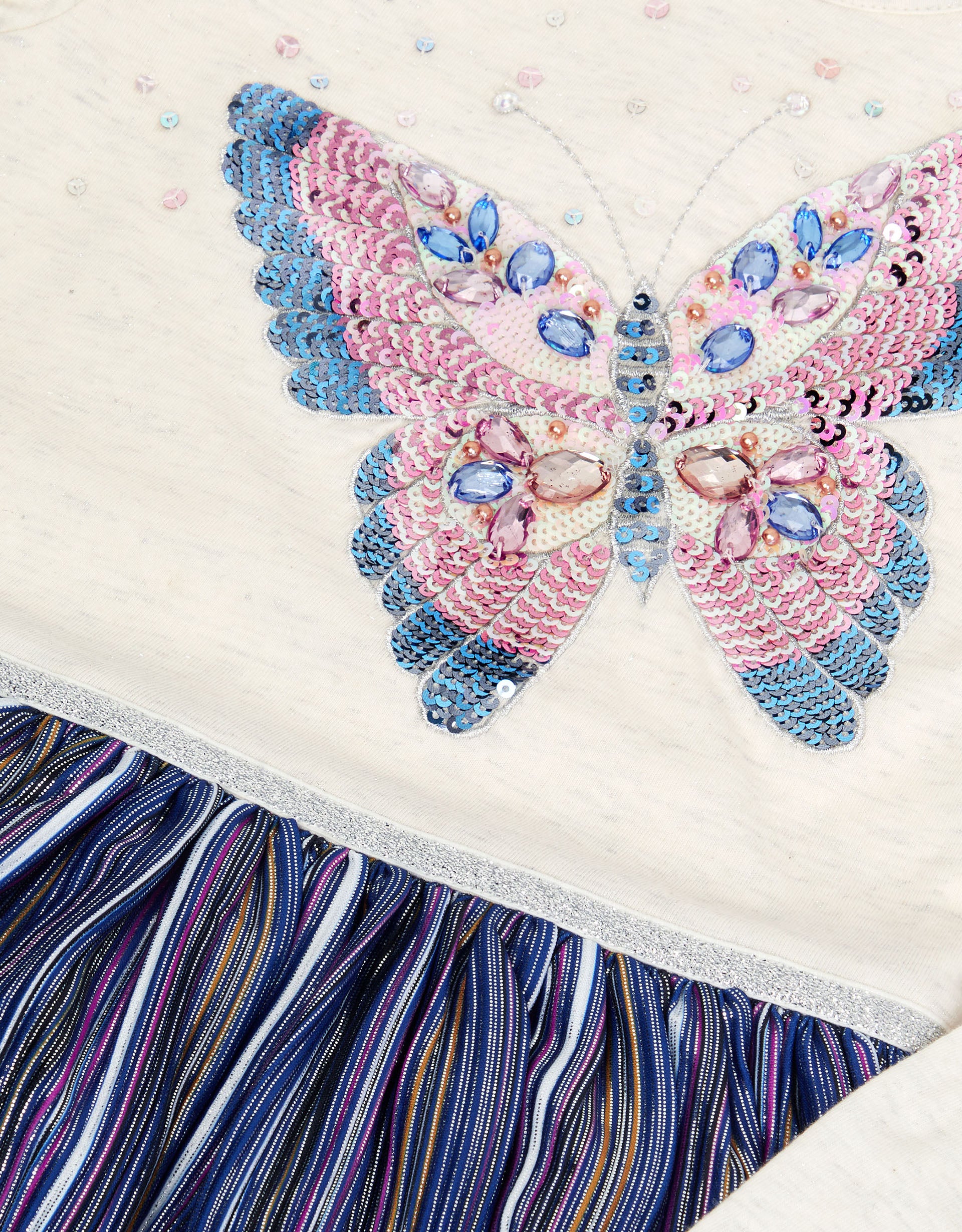 HALJINA - BUTTERFLY DISCO DRESS
