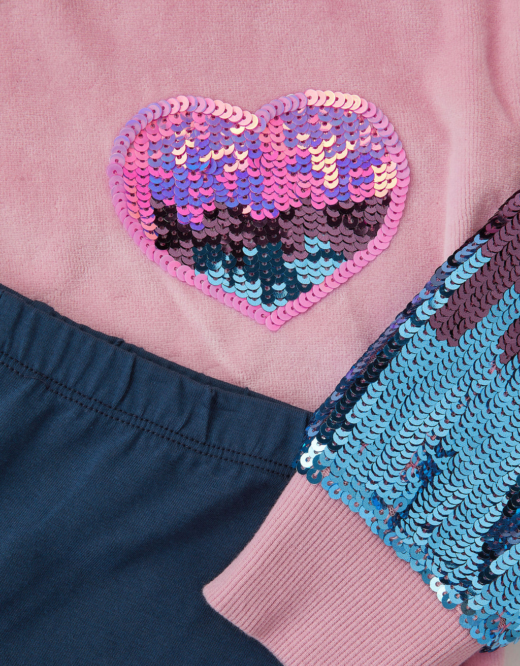 SET - VLR SEQUIN ARM HOODY/LEGG
