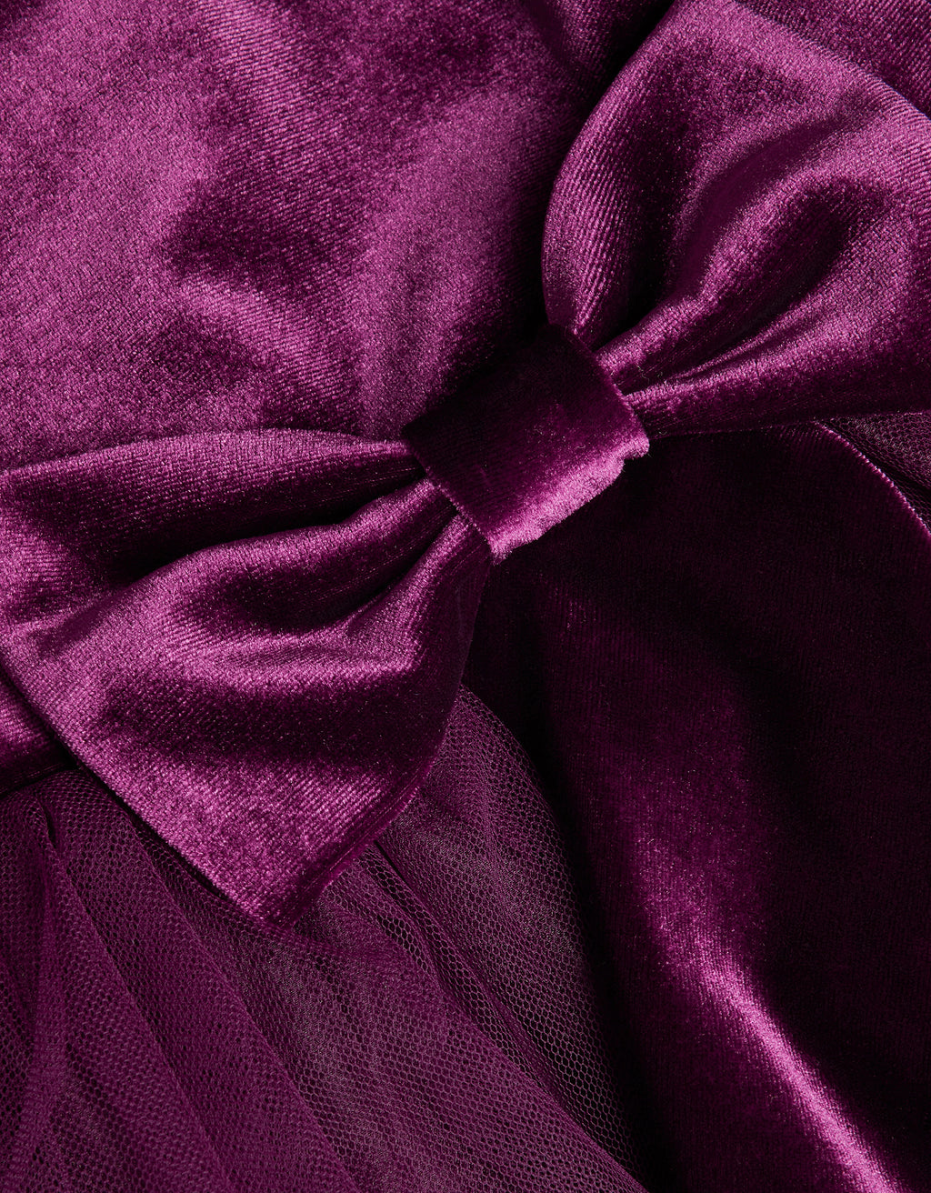 HALJINA - BABY VELVET WATERFALL BOW