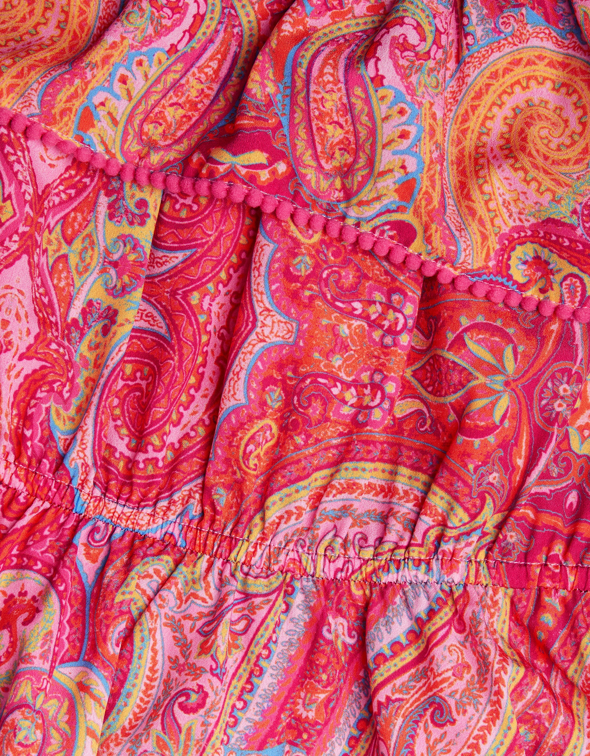 HALJINA - PAISLEY MIDI DRESS