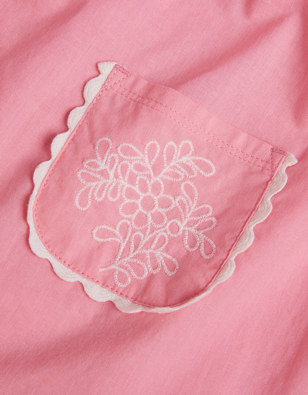 KOMBINEZON - BABY PINK BROIDERIE ROMPE