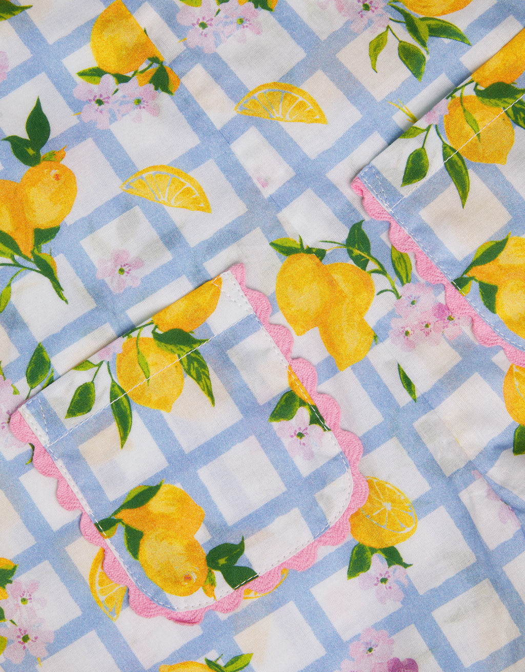KOMBINEZON - BABY LEMON PRINT TILE ROM