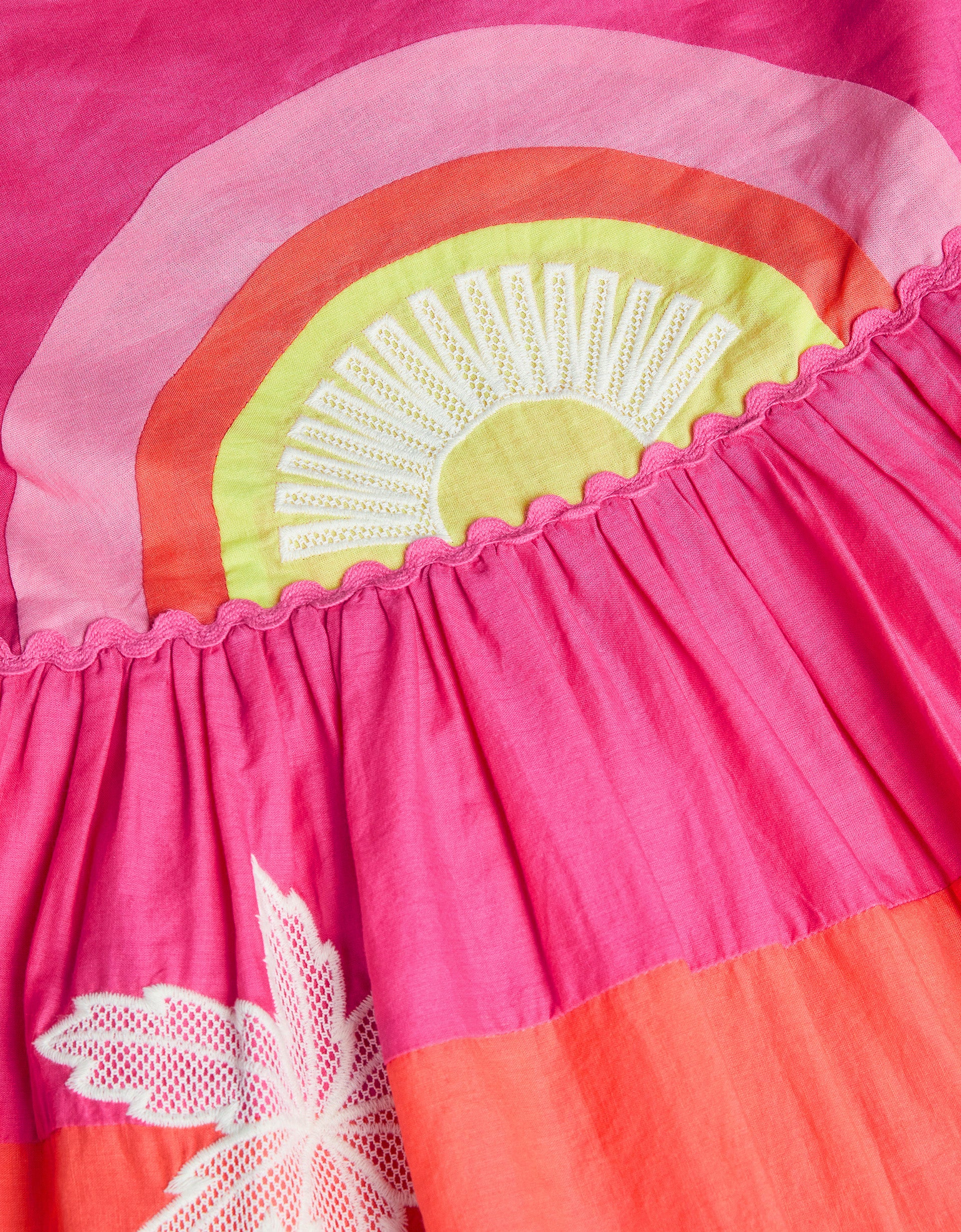 HALJINA - SUNSET APPLIQUE COTTON DR