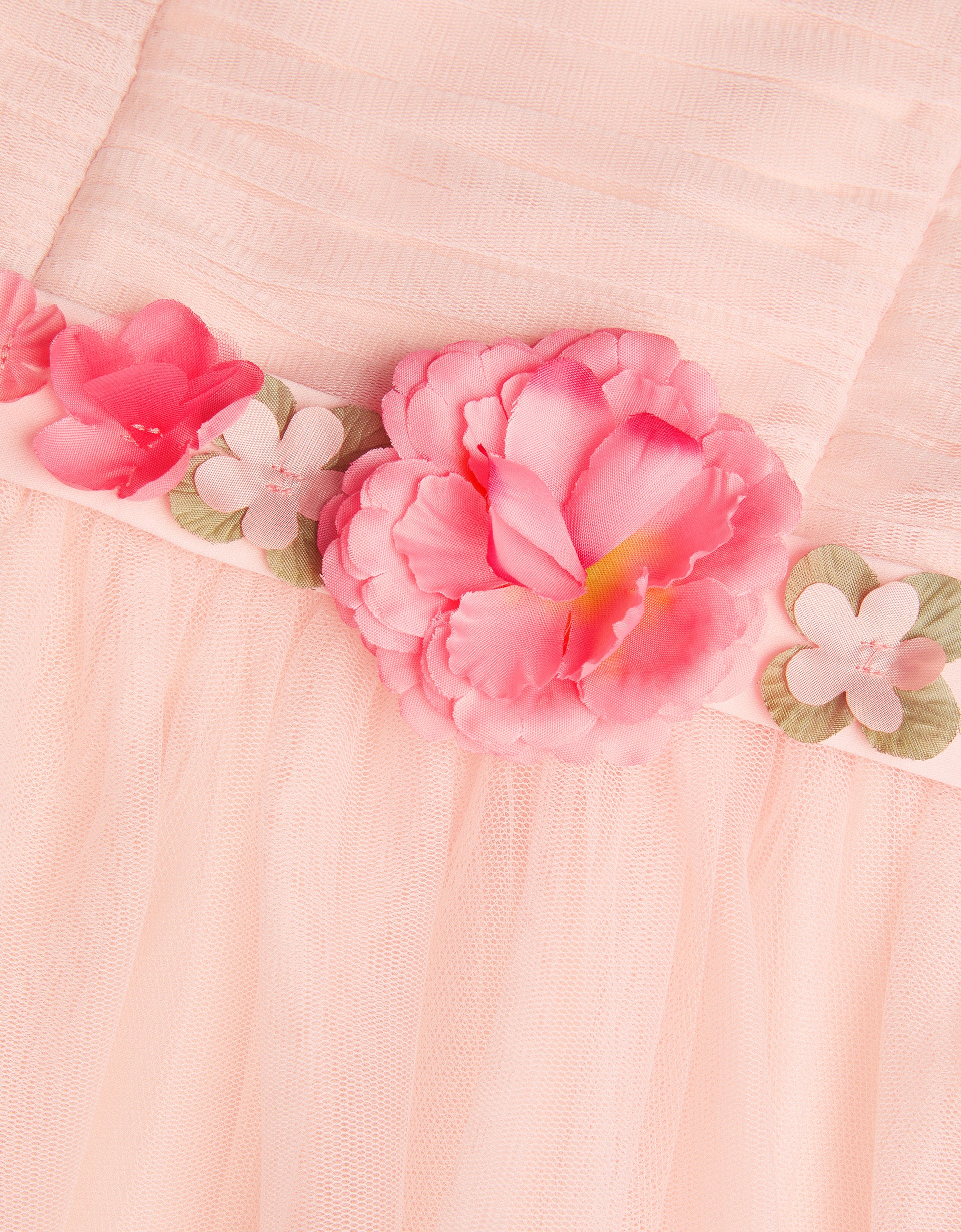 HALJINA - FLEUR 3D BELT MAXI DRESS