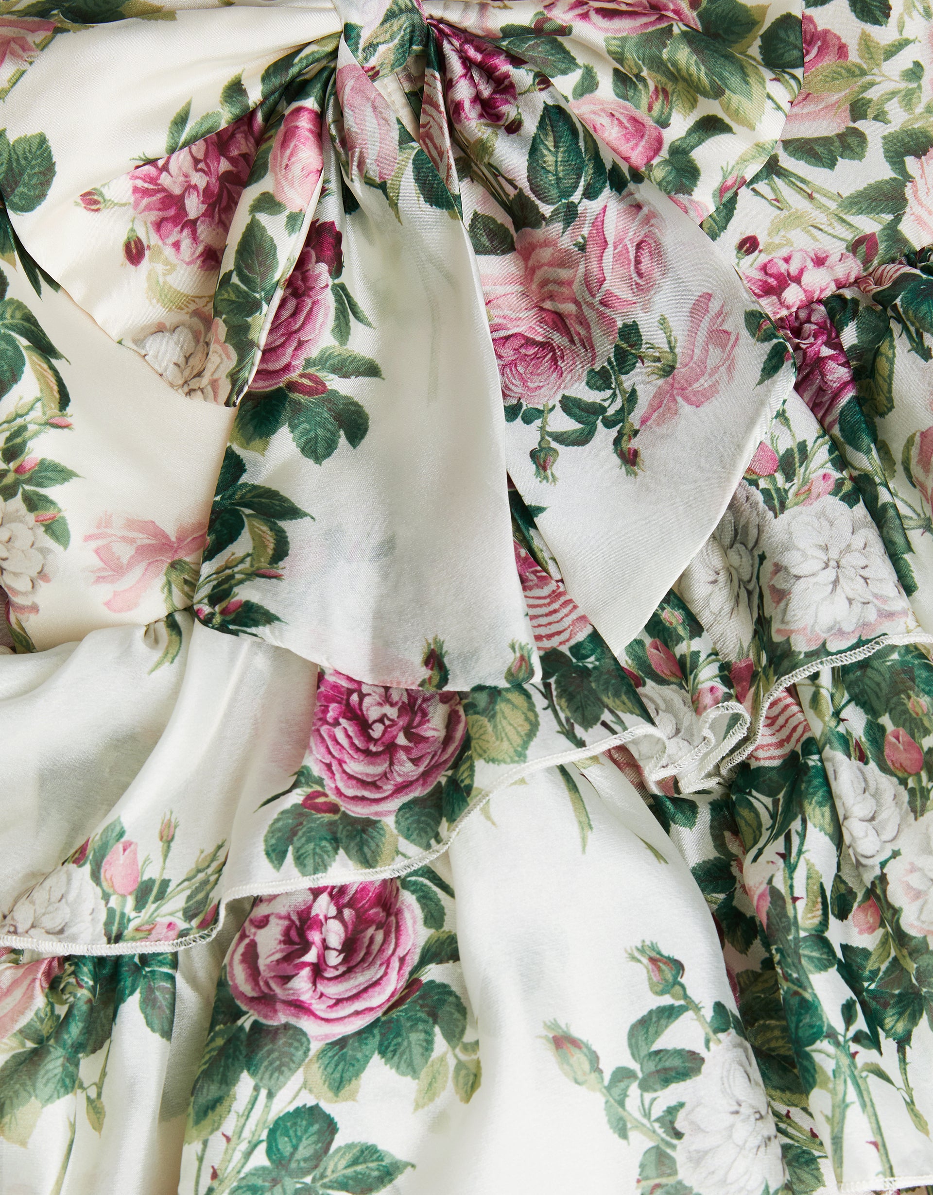 HALJINA - RAYE ROSES ORGANZA RUFFLE