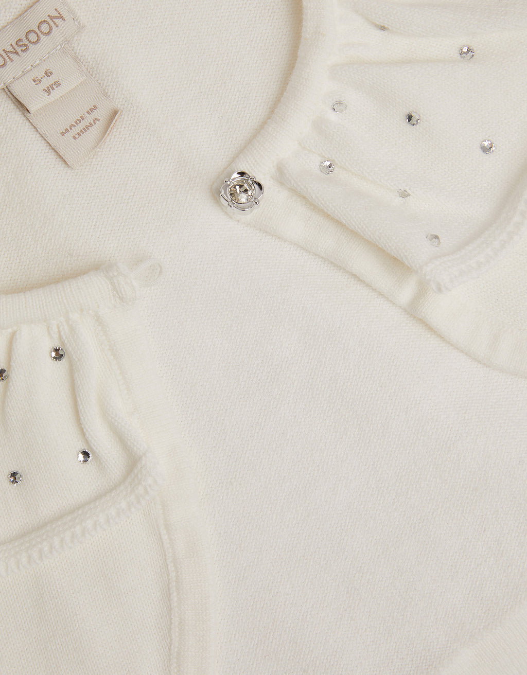 BOLERO - OVERSIZED COLLAR CARDI