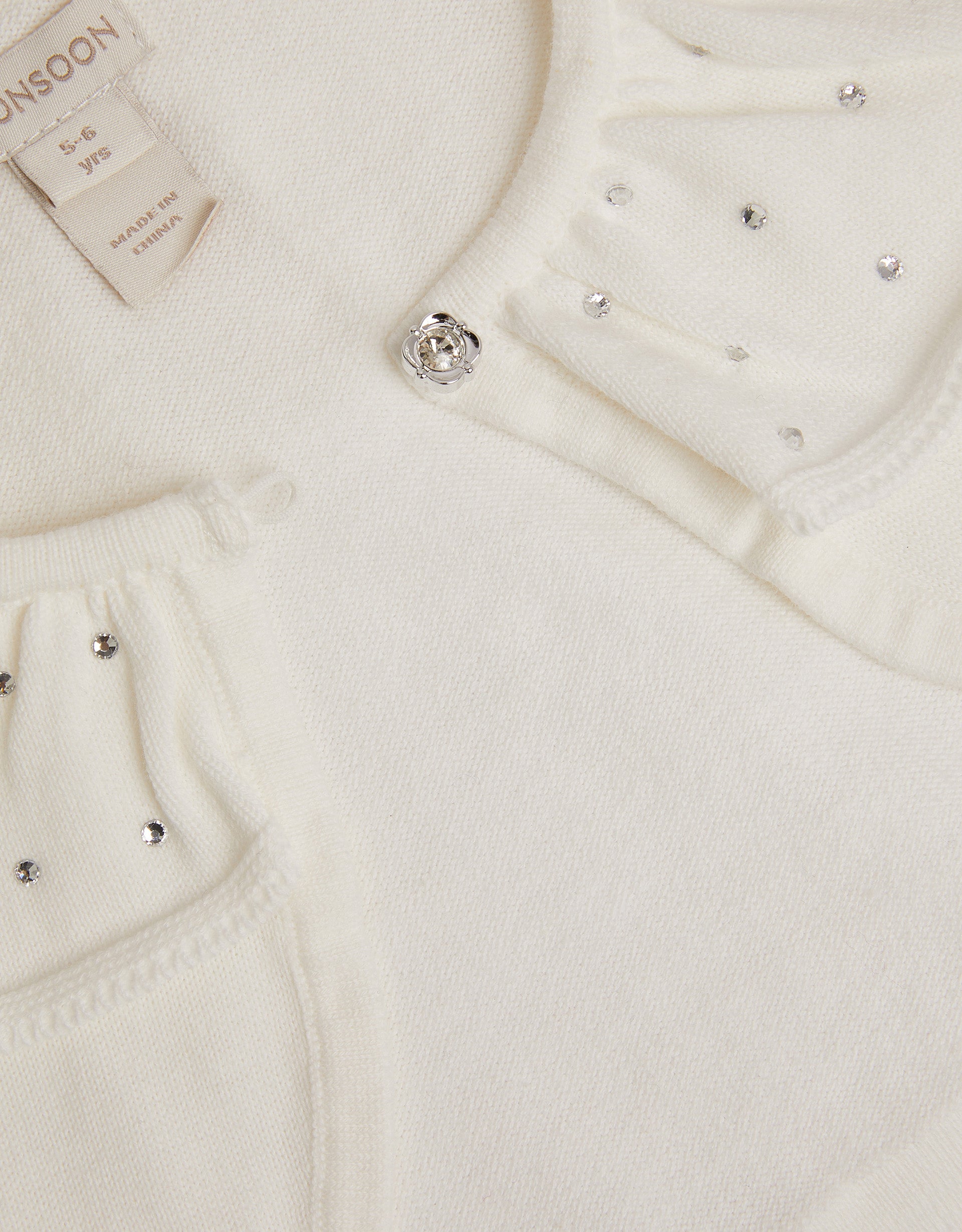 BOLERO - OVERSIZED COLLAR CARDI