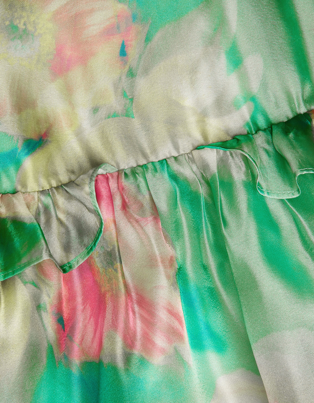 HALJINA - BLURRY FLORAL ORGANZA