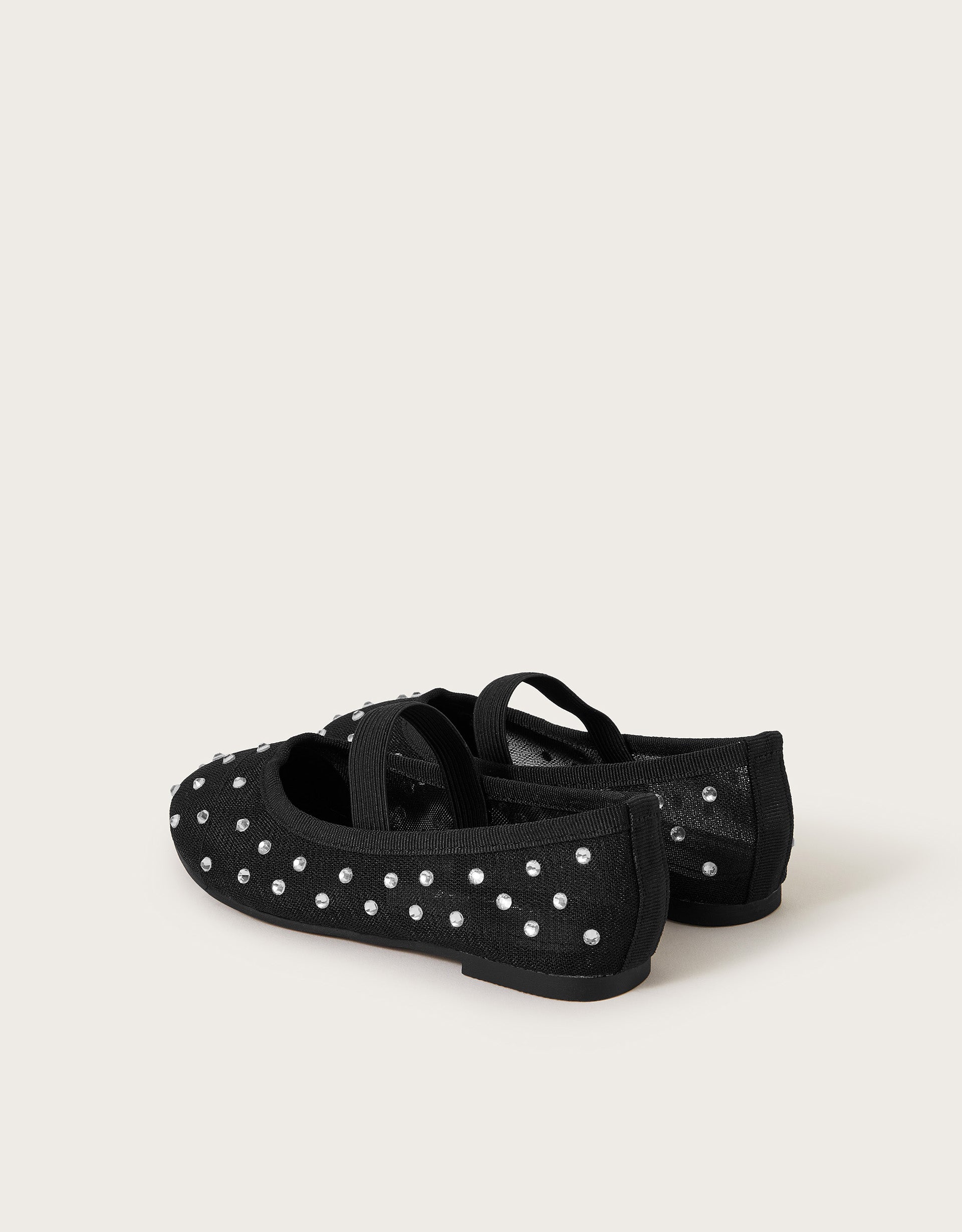 BALETANKE - DIAMANTE BLACK FLAT